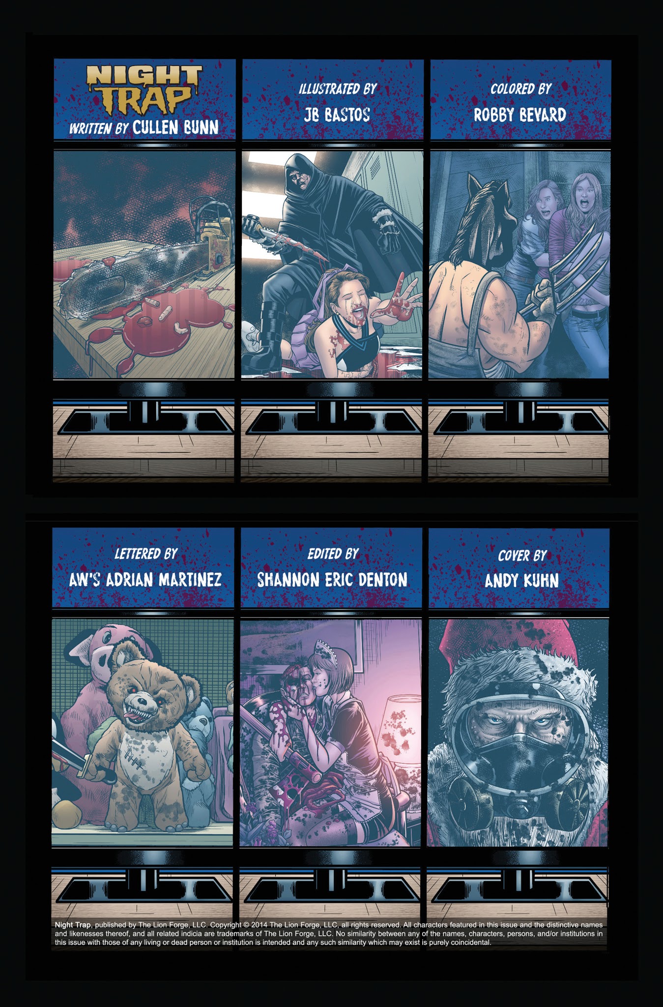 Read online Night Trap comic -  Issue #6 - 2