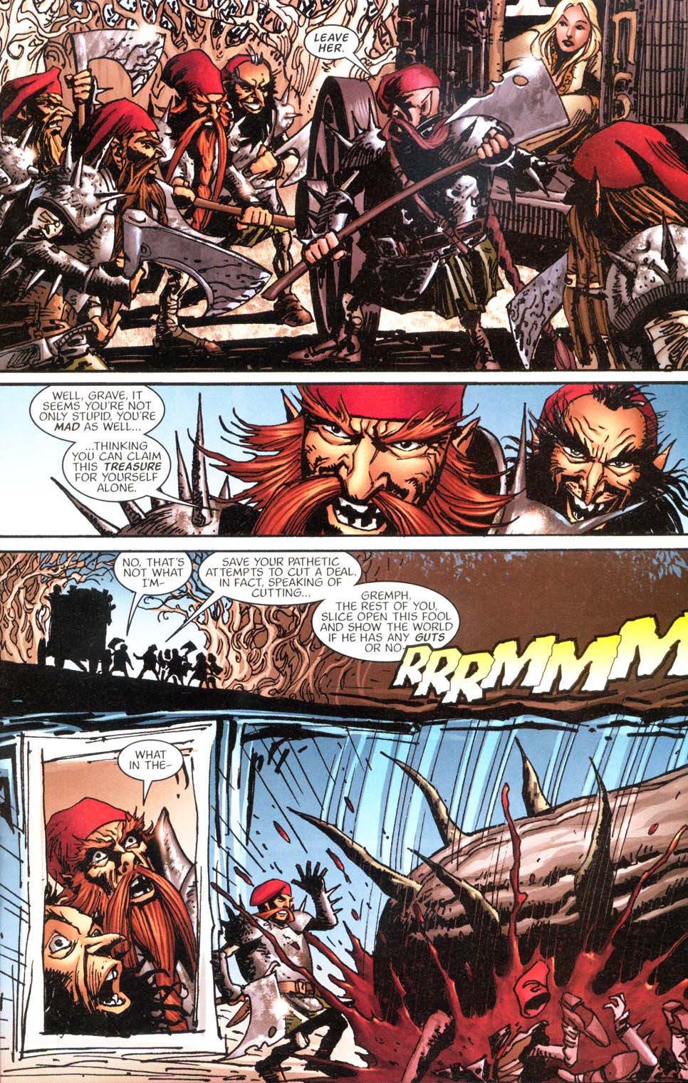 Read online R.A. Salvatore's DemonWars: Trial By Fire comic -  Issue #1 - 20