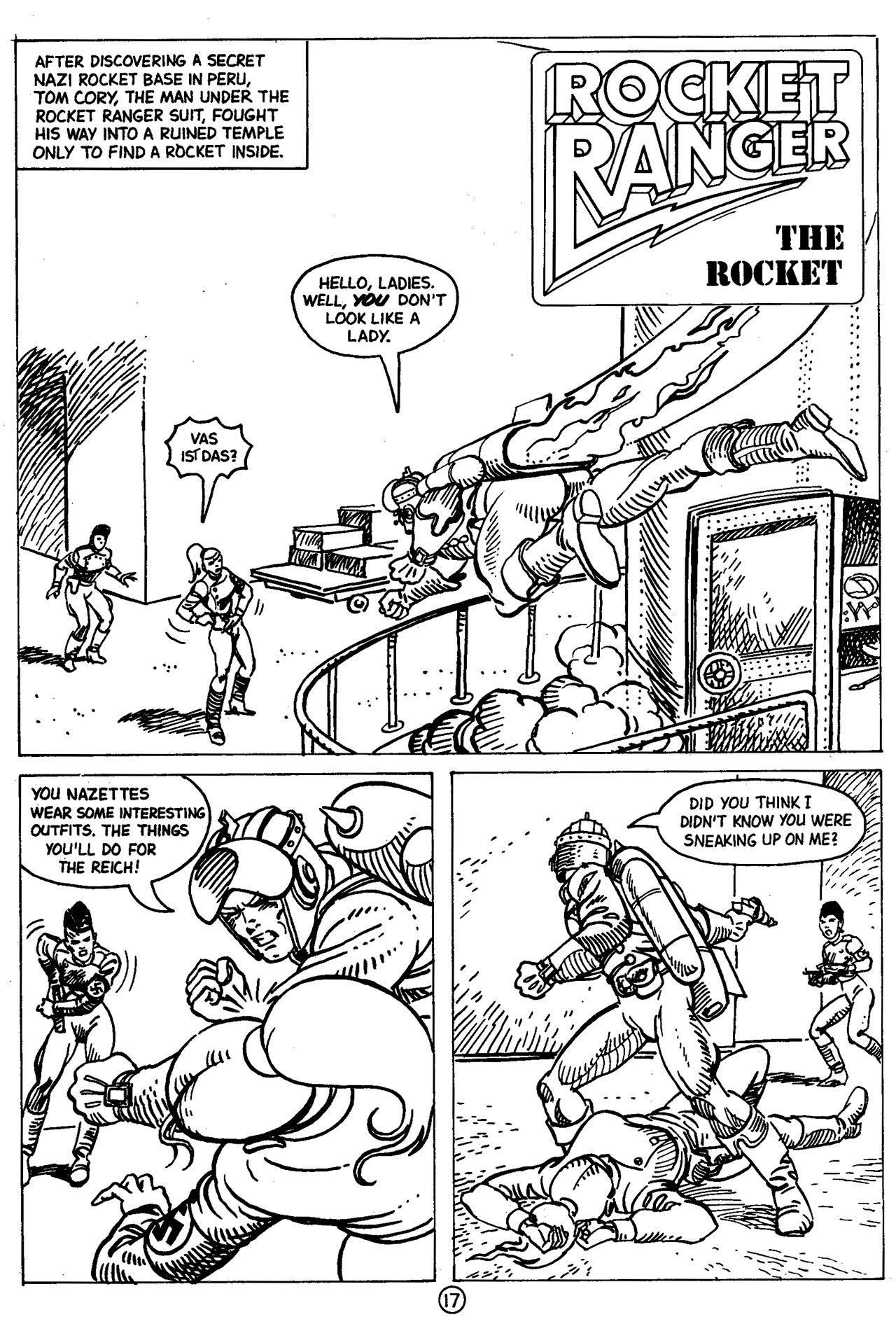 Read online Rocket Ranger comic -  Issue #4 - 19