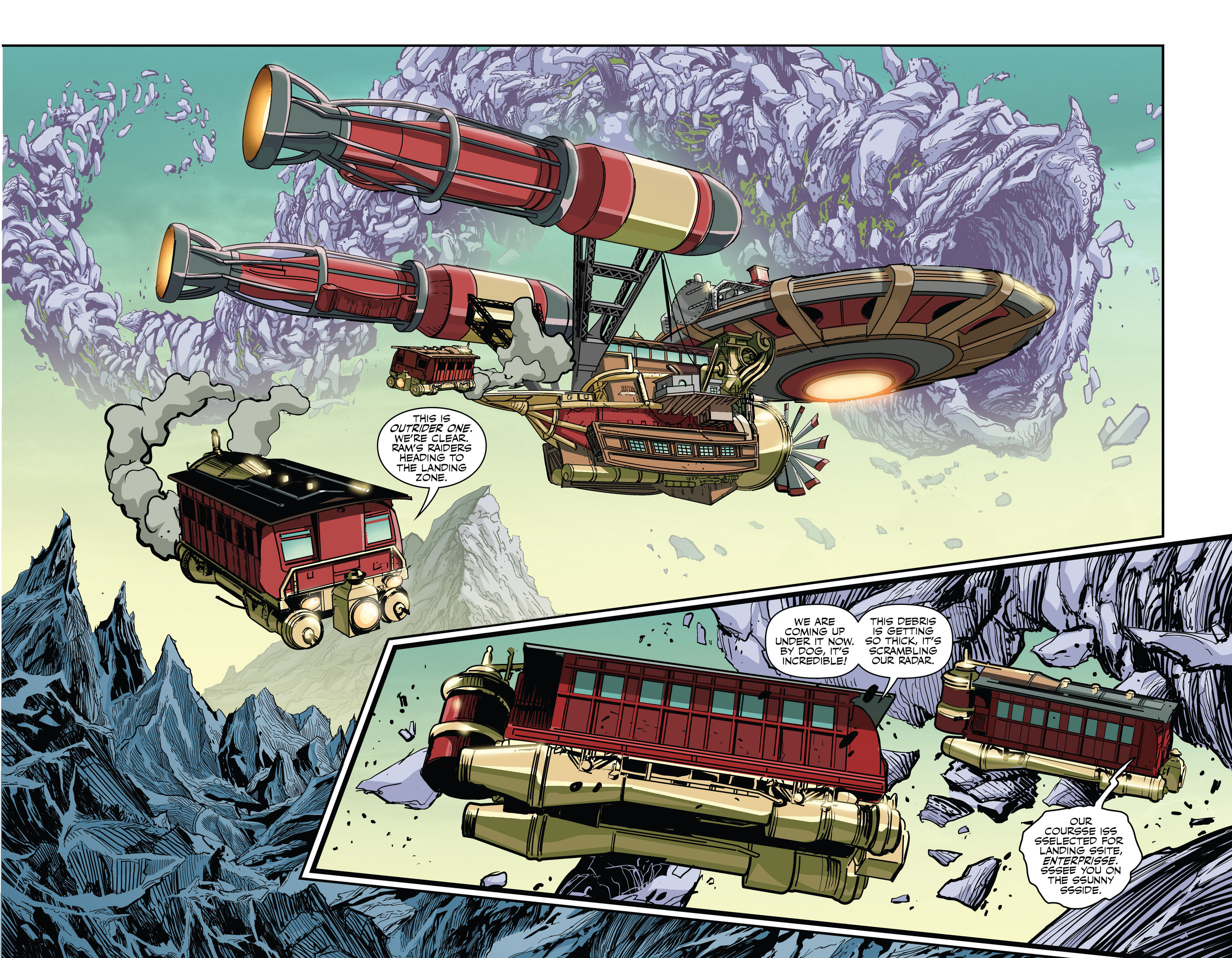 Read online Airship Enterprise: The Infernal Machine comic -  Issue #1 - 7