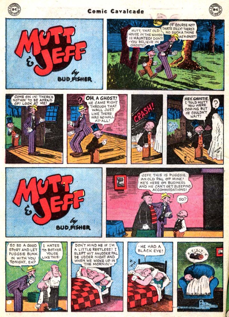 Read online Comic Cavalcade comic -  Issue #15 - 16