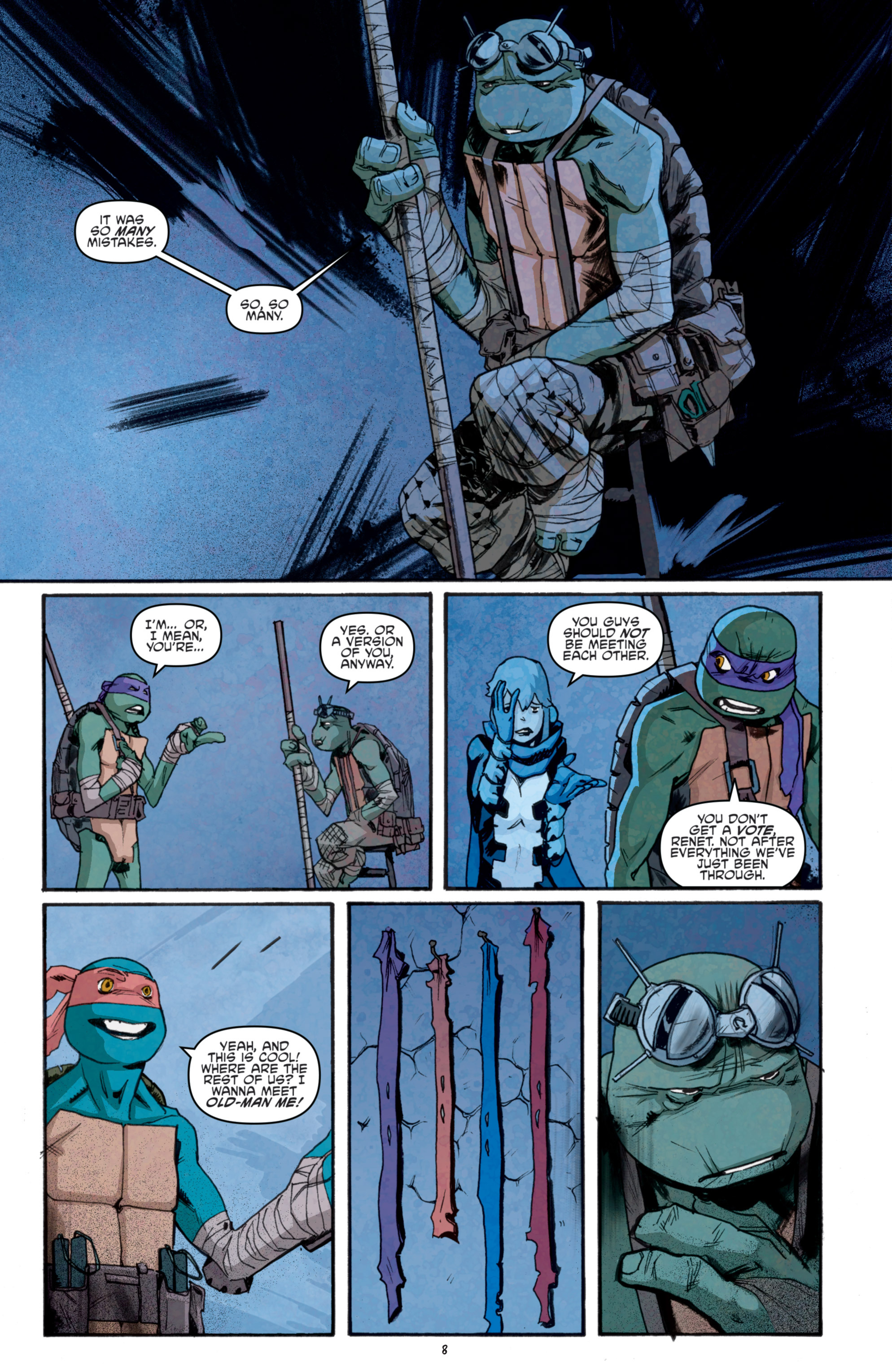 Read online Teenage Mutant Ninja Turtles: Turtles in Time comic -  Issue #4 - 10