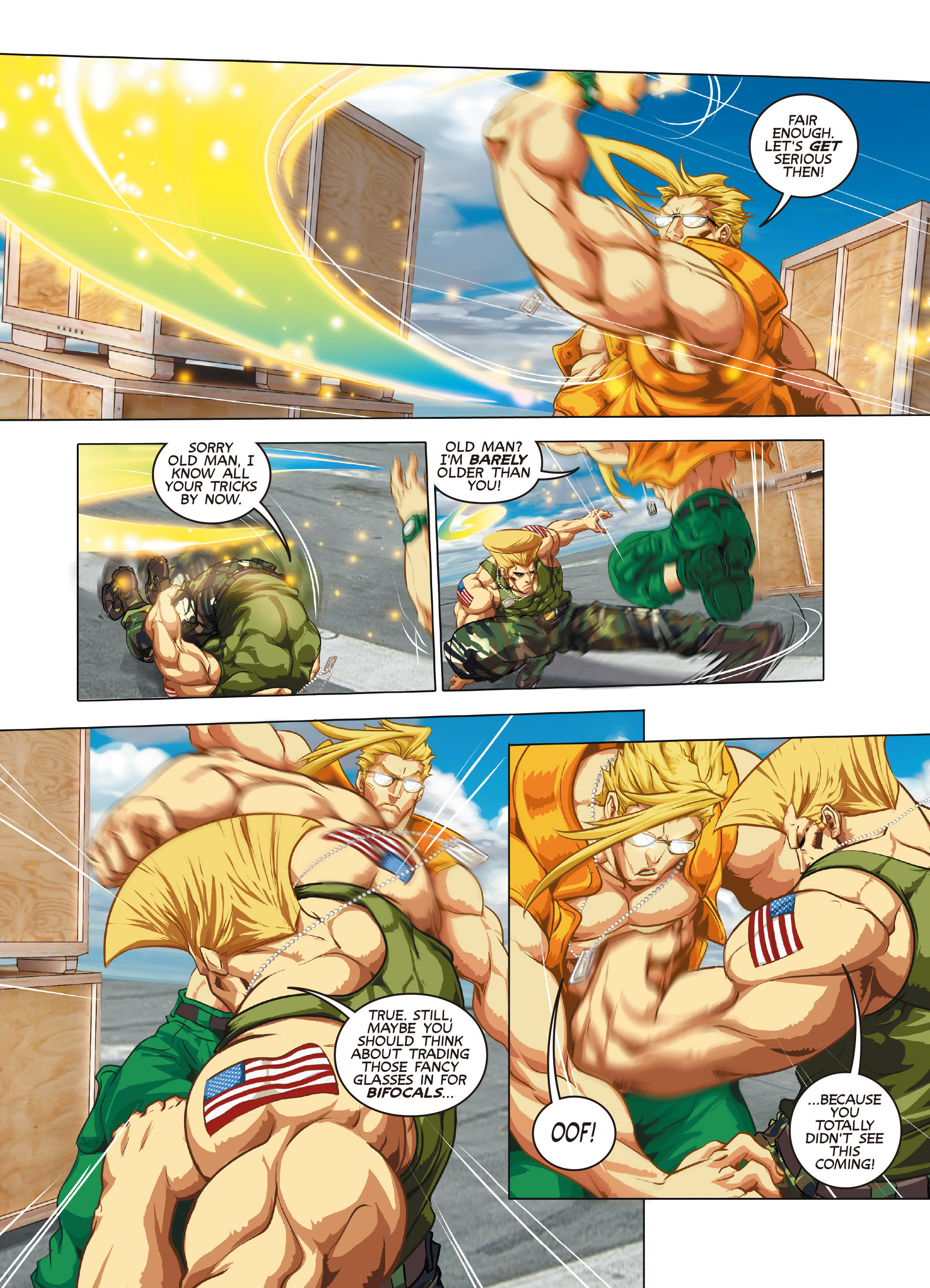 Read online Free Comic Book Day 2015 comic -  Issue # Street Fighter - Super Combo Special - 8
