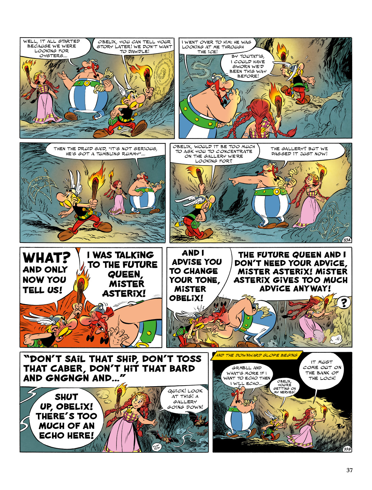 Read online Asterix comic -  Issue #35 - 38