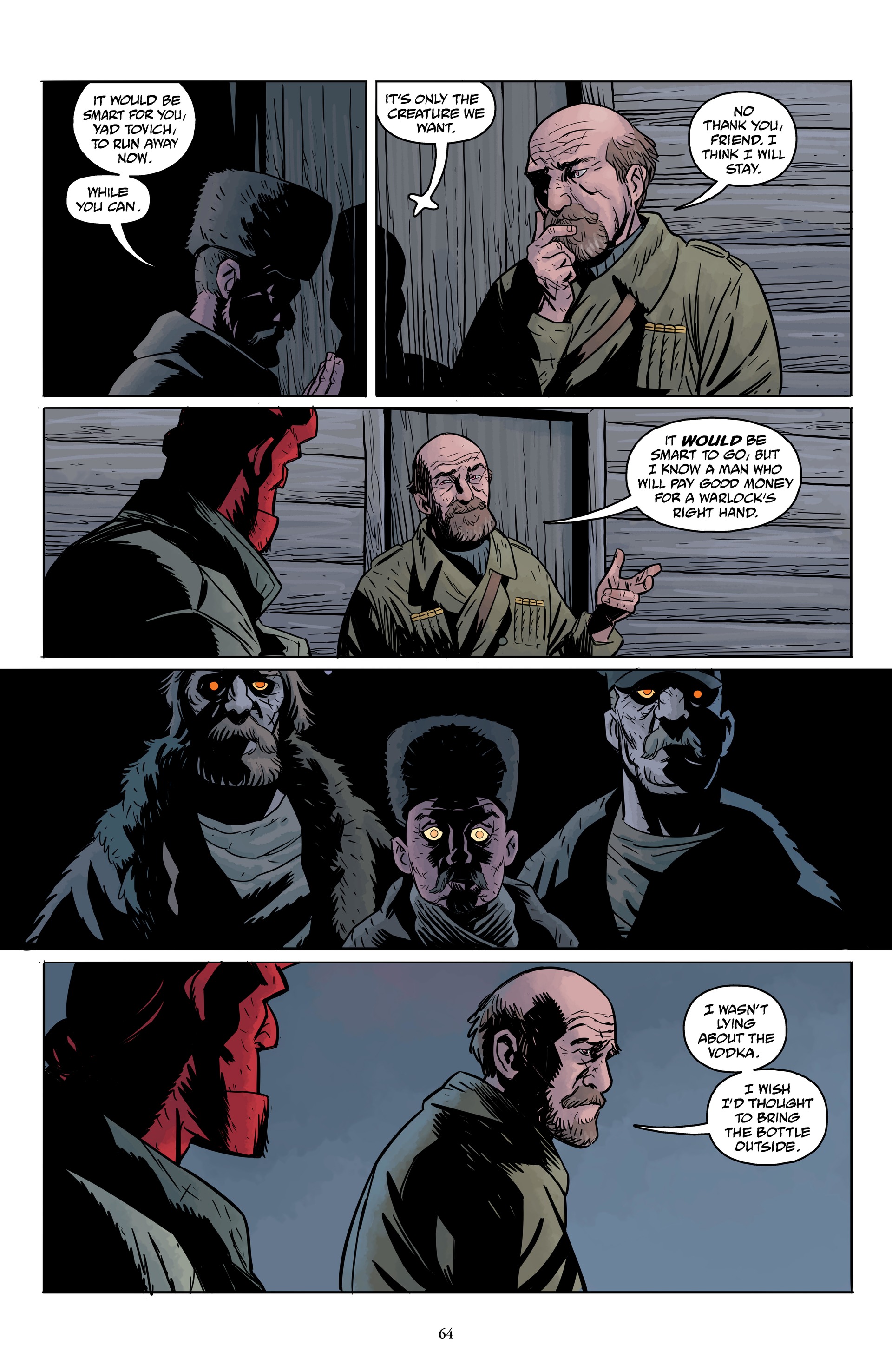 Read online Hellboy and the B.P.R.D.: The Return of Effie Kolb and Others comic -  Issue # TPB (Part 1) - 66