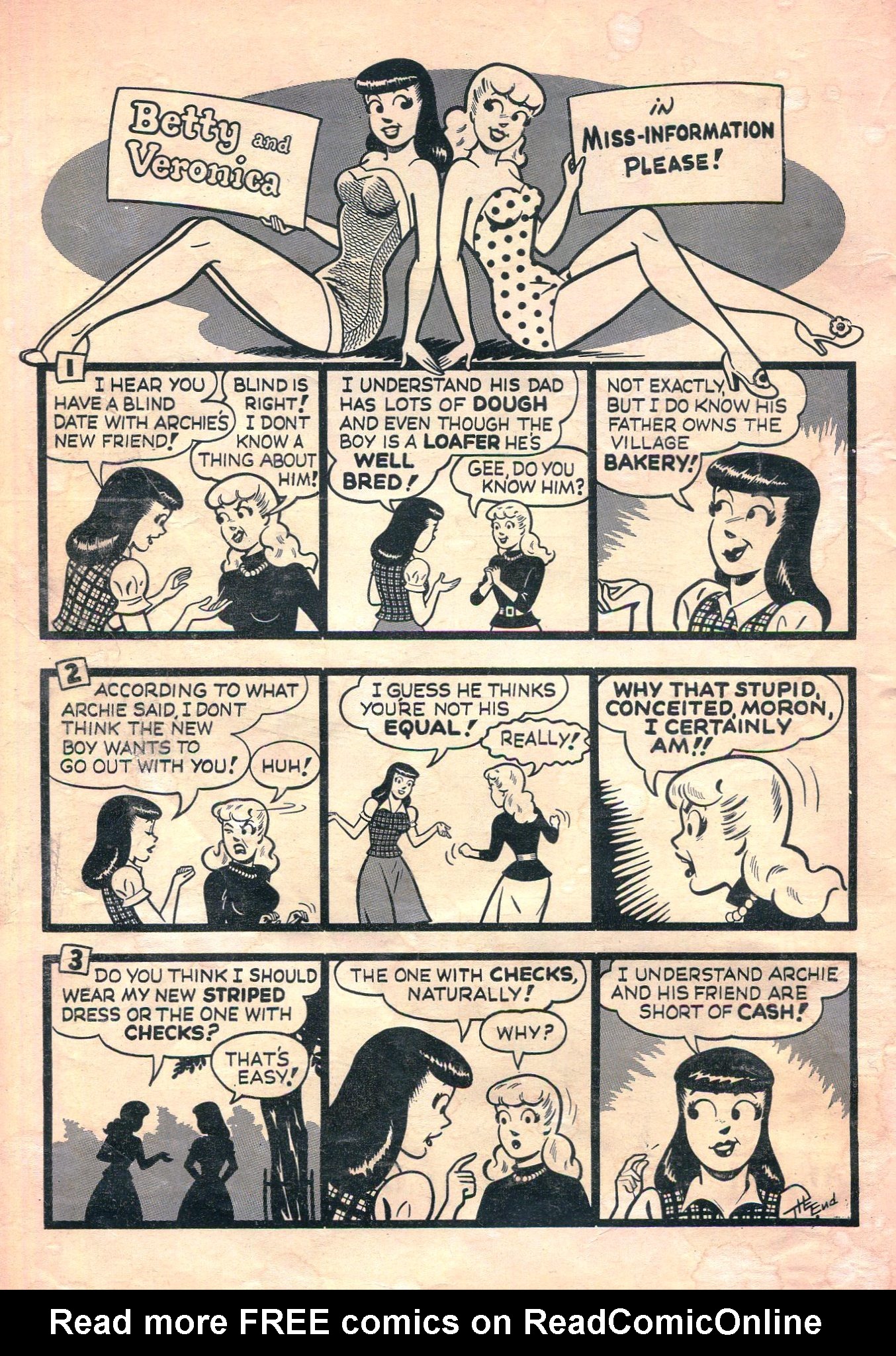 Read online Archie's Joke Book Magazine comic -  Issue #20 - 2