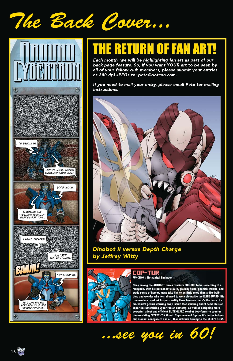 Read online Transformers: Collectors' Club comic -  Issue #31 - 16