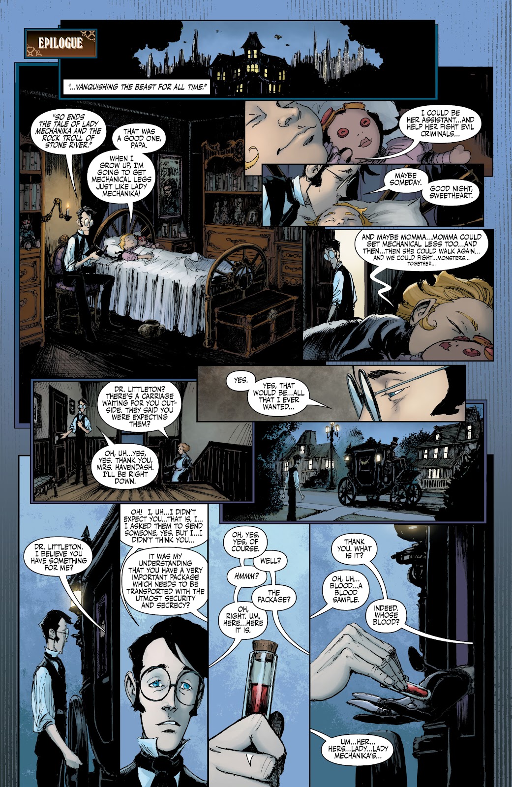 Lady Mechanika: The Monster of The Ministry of Hell issue 4 - Page 23
