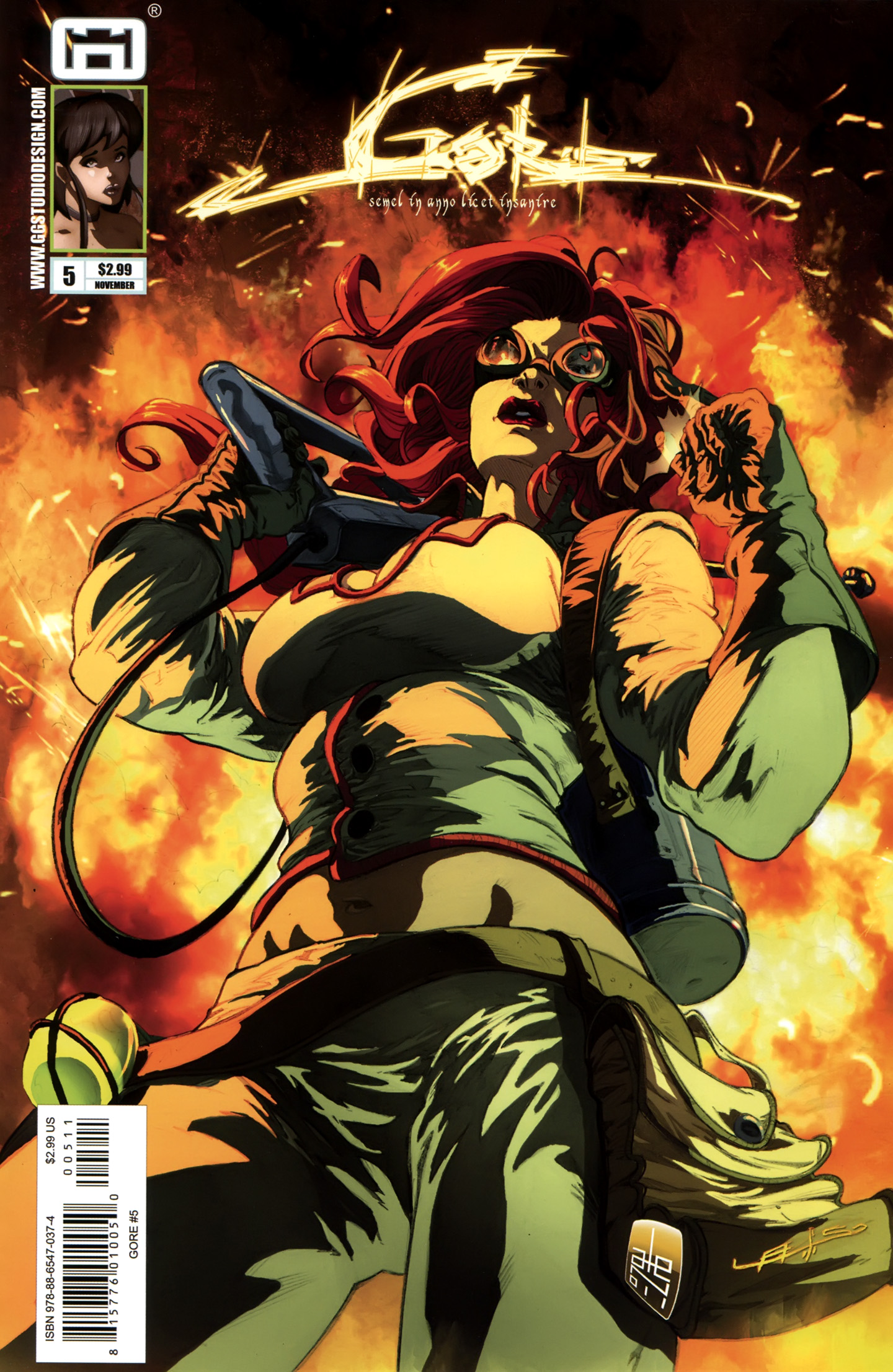 Read online Gore comic -  Issue #5 - 1