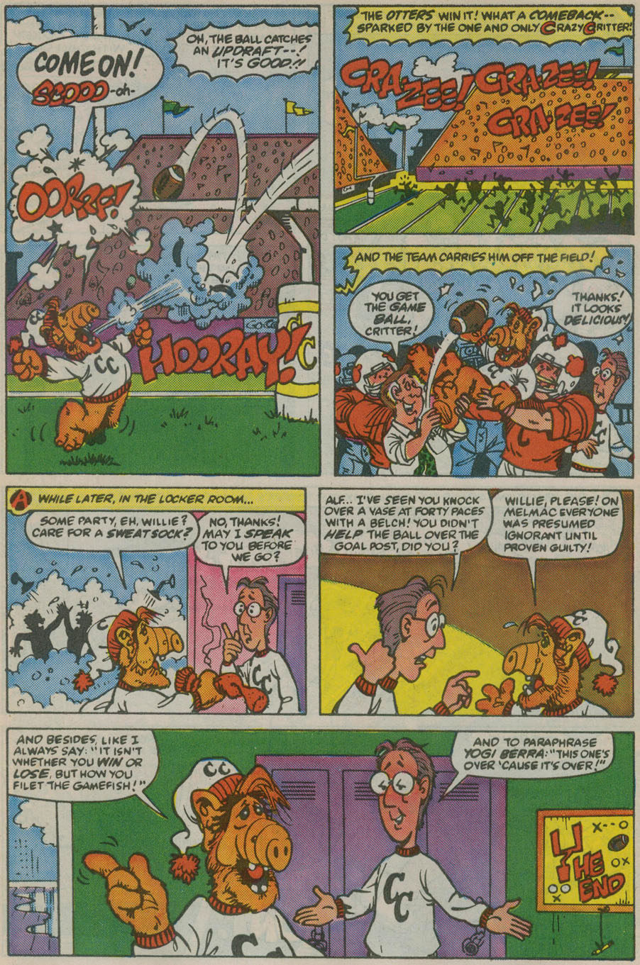 Read online ALF Holiday Special comic -  Issue #1 - 31