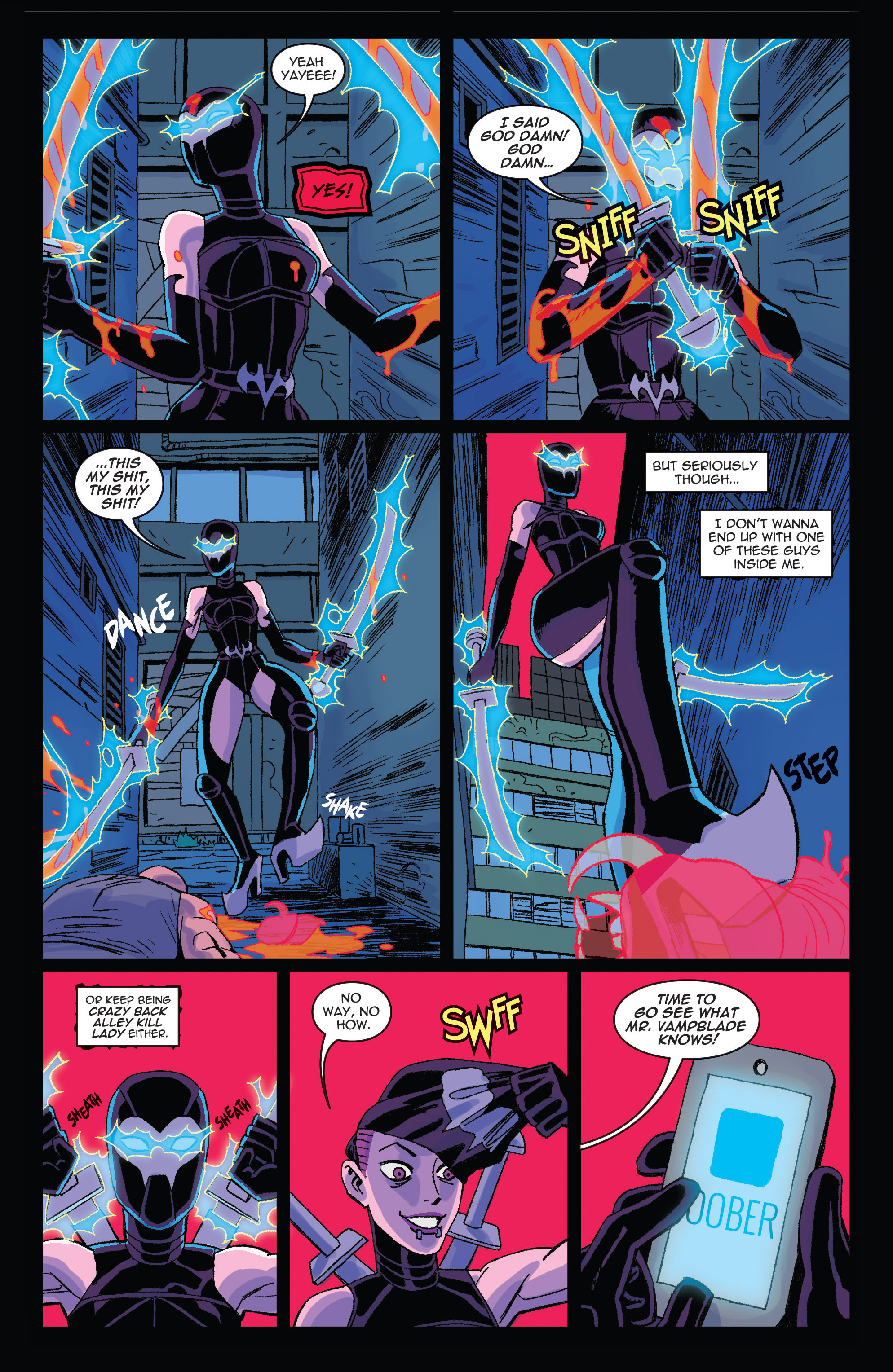 Read online Vampblade comic -  Issue #9 - 12