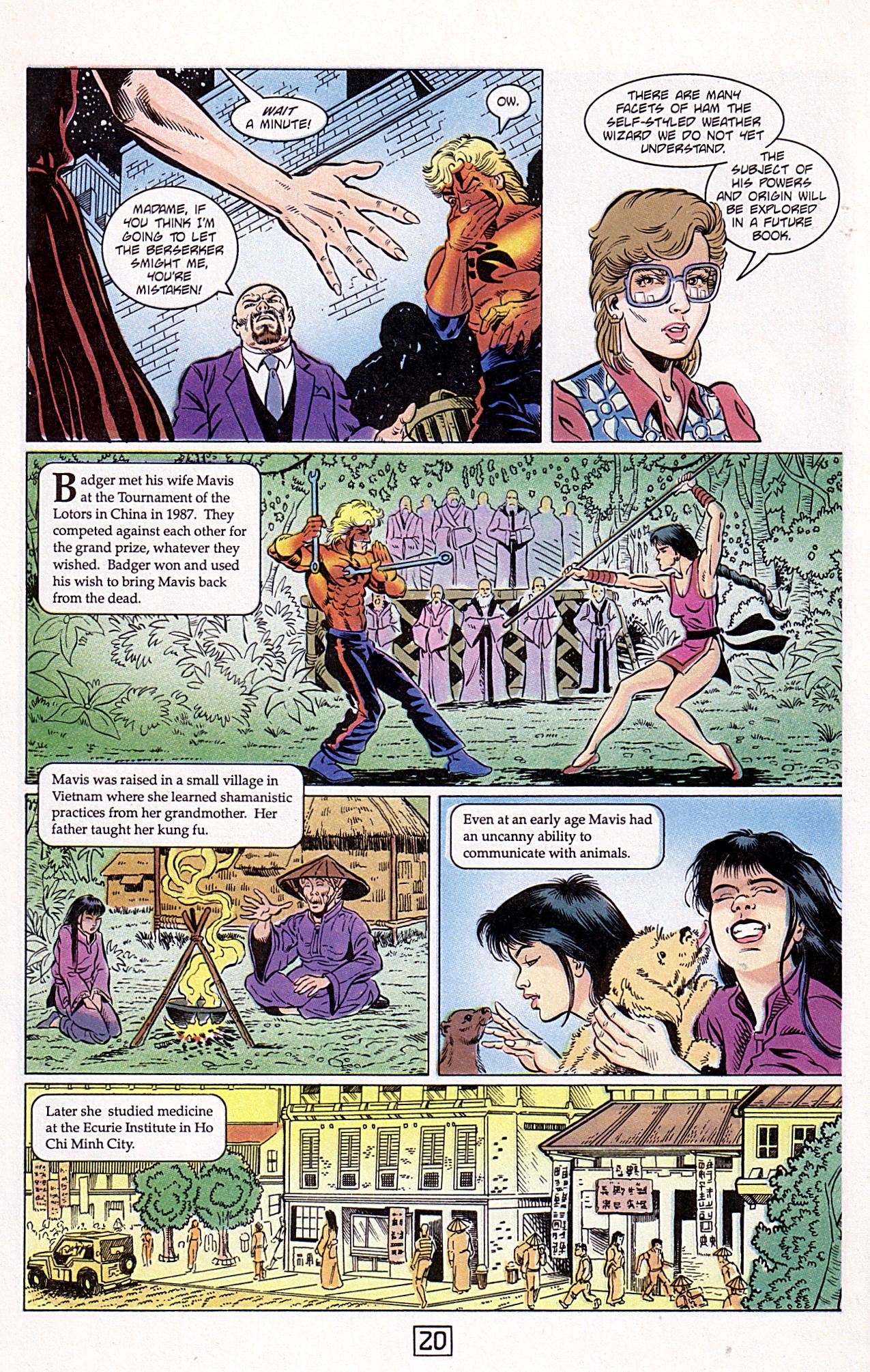 Read online The Badger comic -  Issue #69 - 22