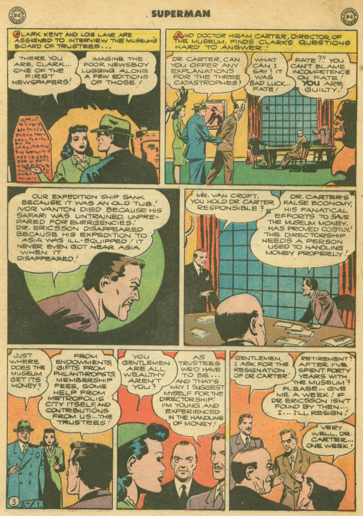 Read online Superman (1939) comic -  Issue #31 - 39