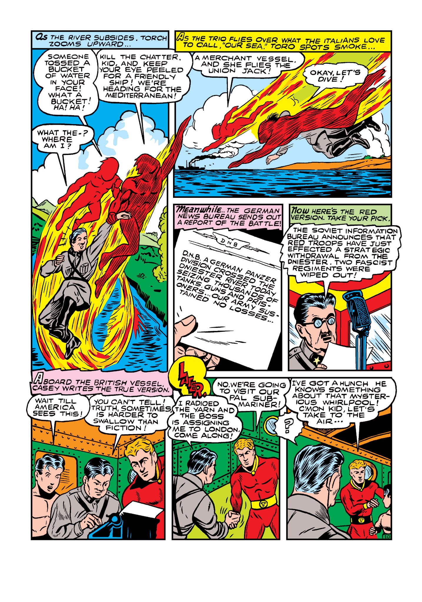 Read online Marvel Masterworks: Golden Age Human Torch comic -  Issue # TPB 2 (Part 1) - 19