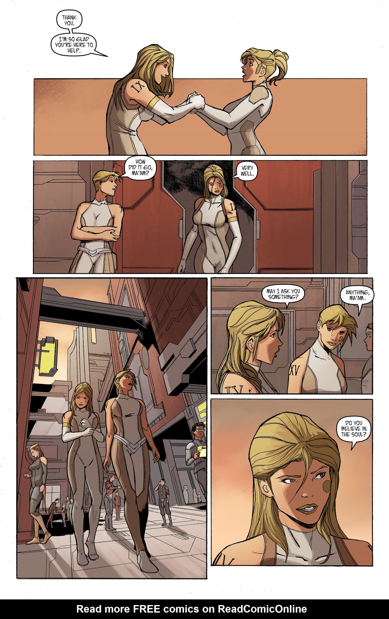 Read online Aphrodite IX: Ares comic -  Issue # Full - 27