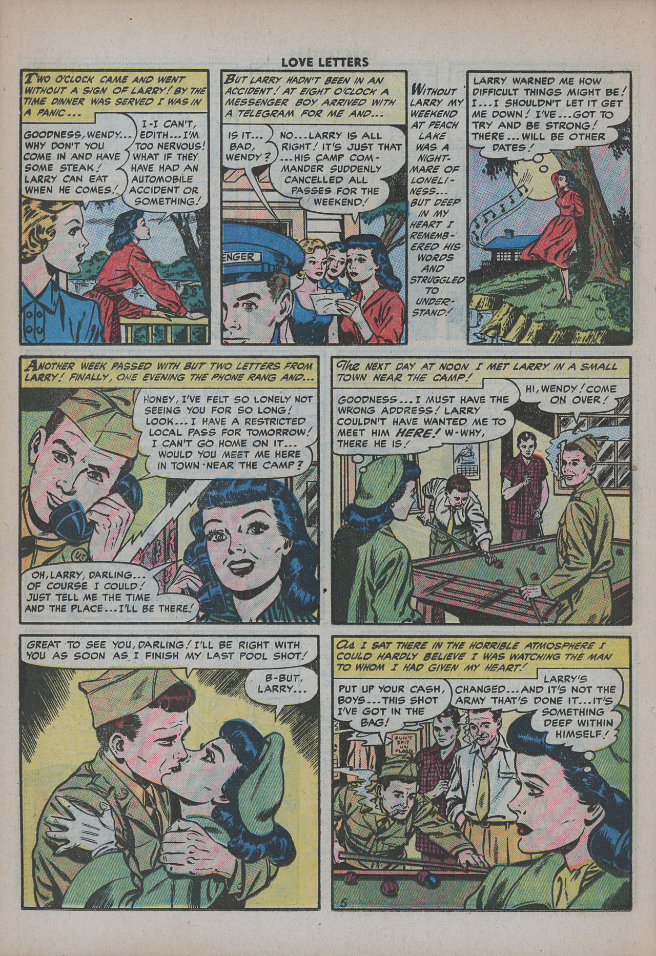 Read online Love Letters comic -  Issue #51 - 16