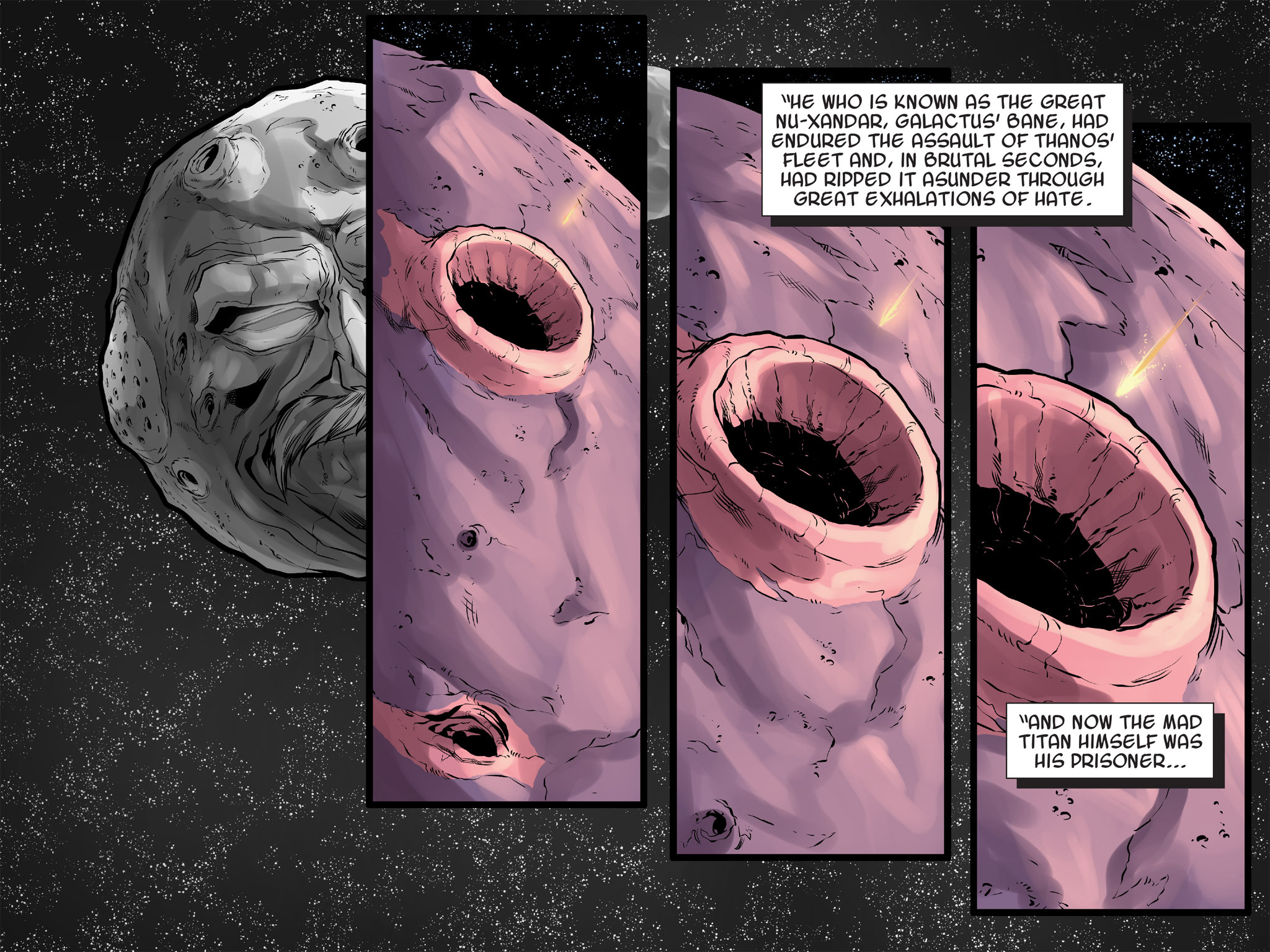 Read online Thanos: A God Up There Listening comic -  Issue # TPB - 217