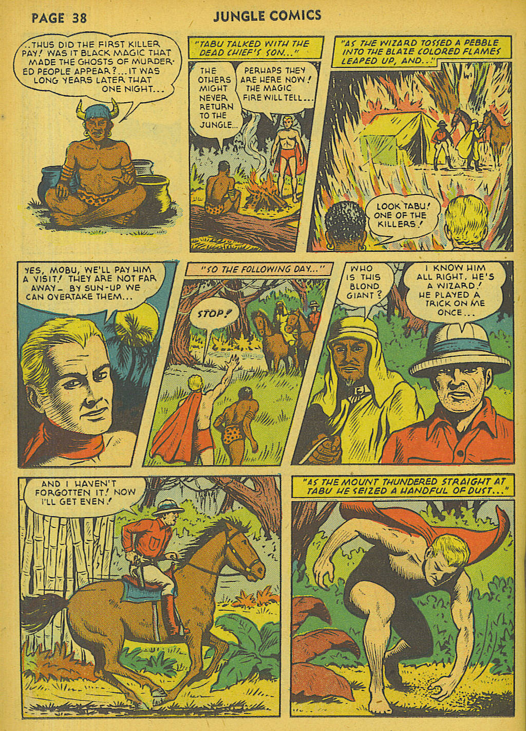 Read online Jungle Comics comic -  Issue #30 - 42
