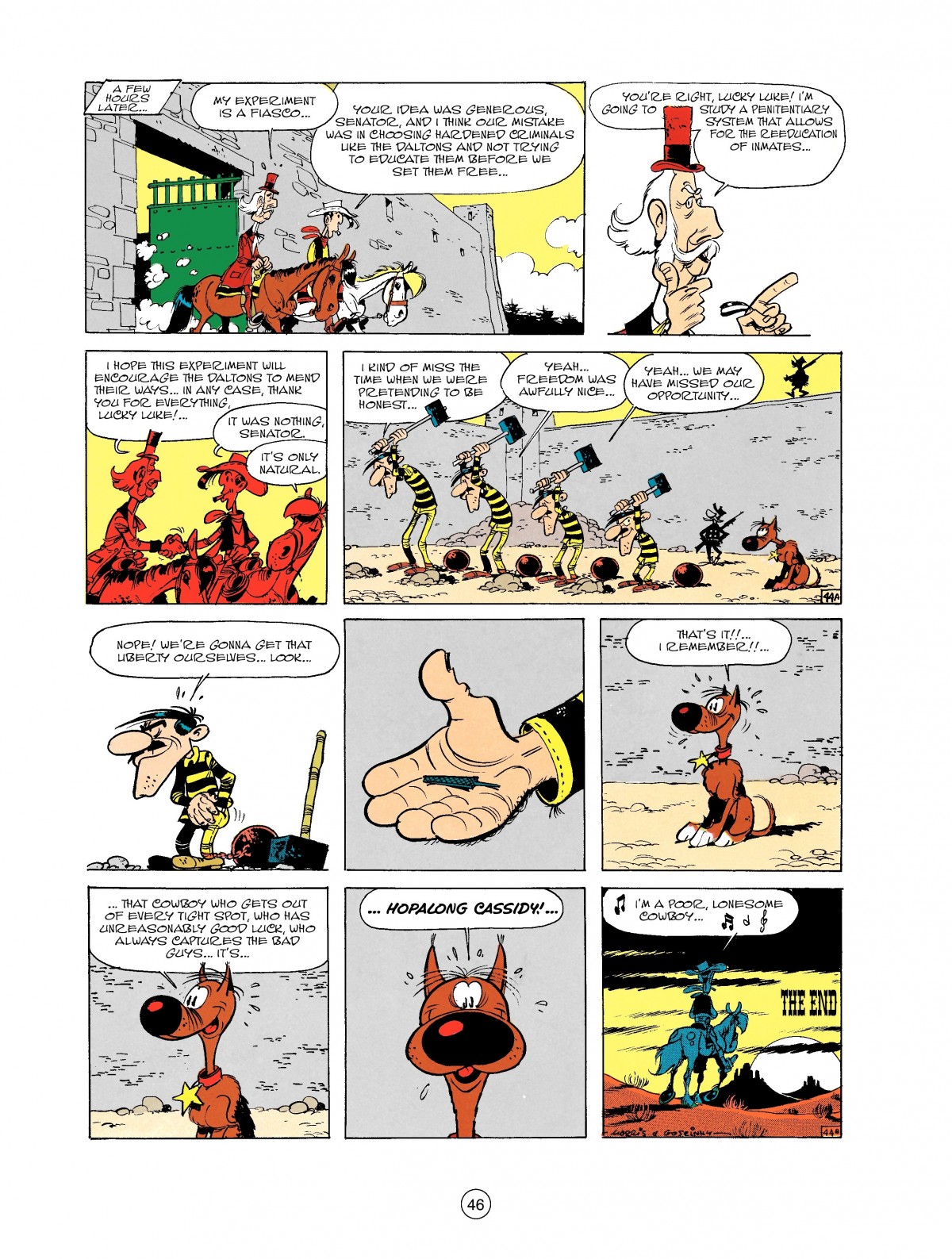 Read online A Lucky Luke Adventure comic -  Issue #36 - 46