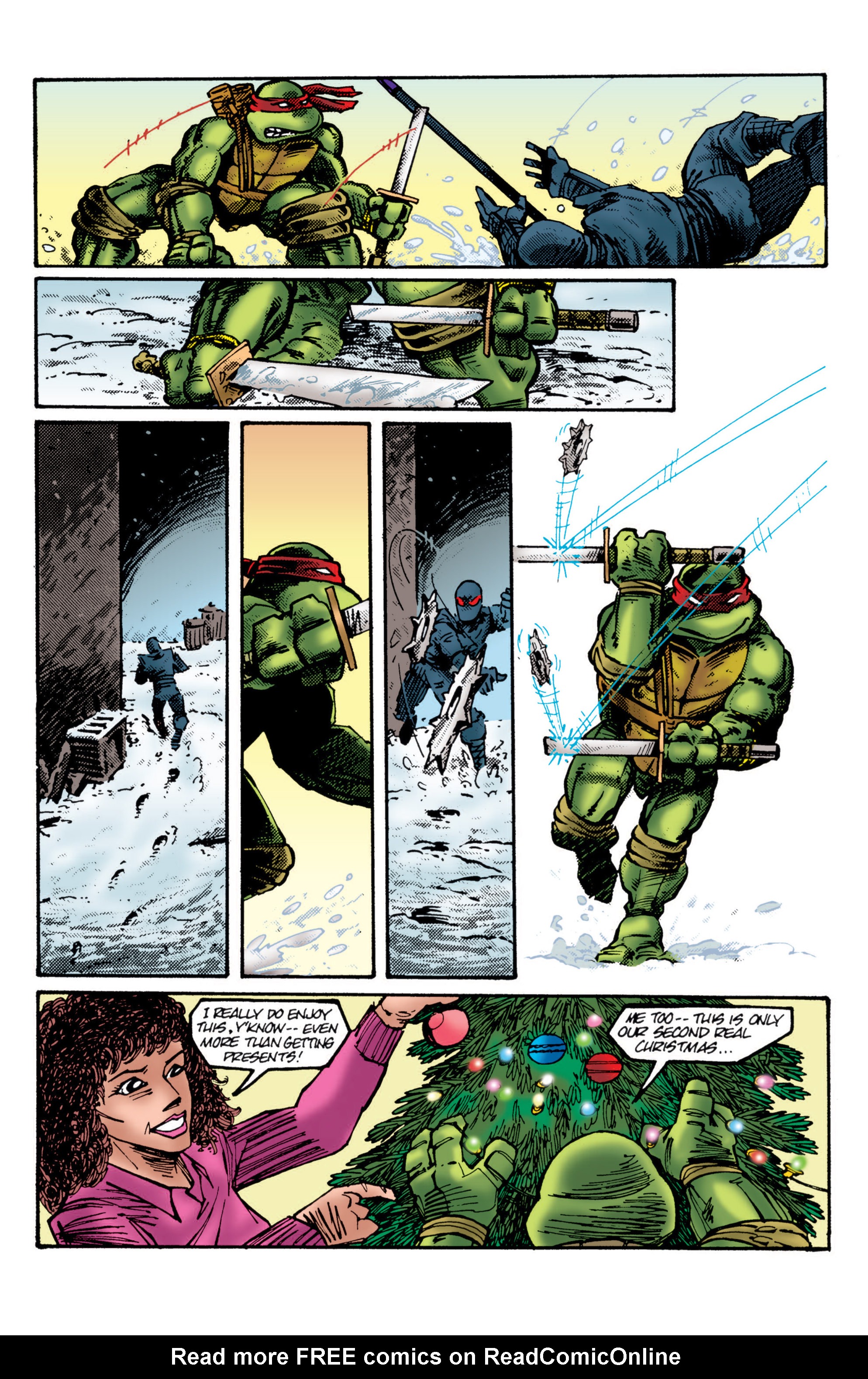 Read online Teenage Mutant Ninja Turtles Color Classics: Leonardo Micro-Series comic -  Issue # Full - 15