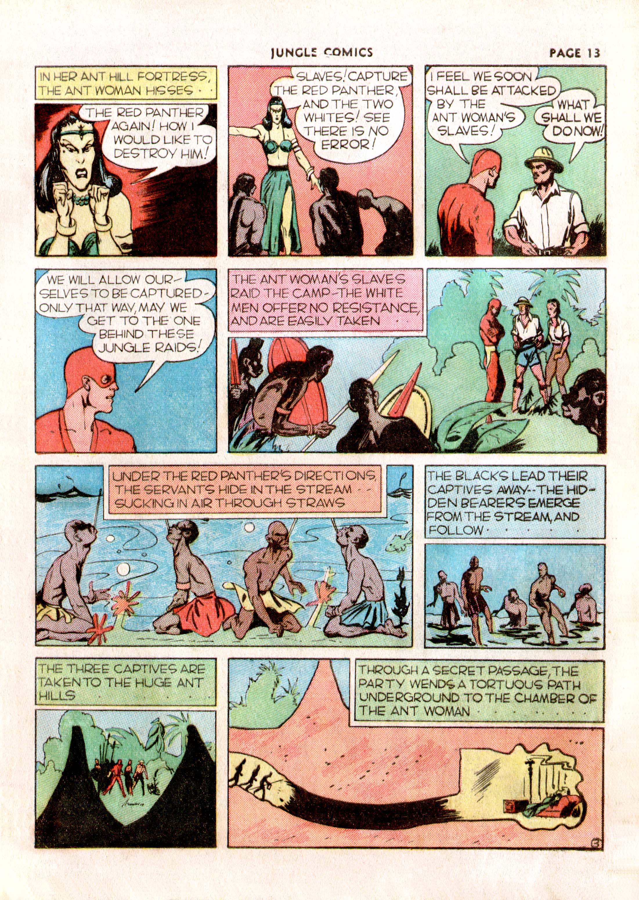 Read online Jungle Comics comic -  Issue #5 - 16