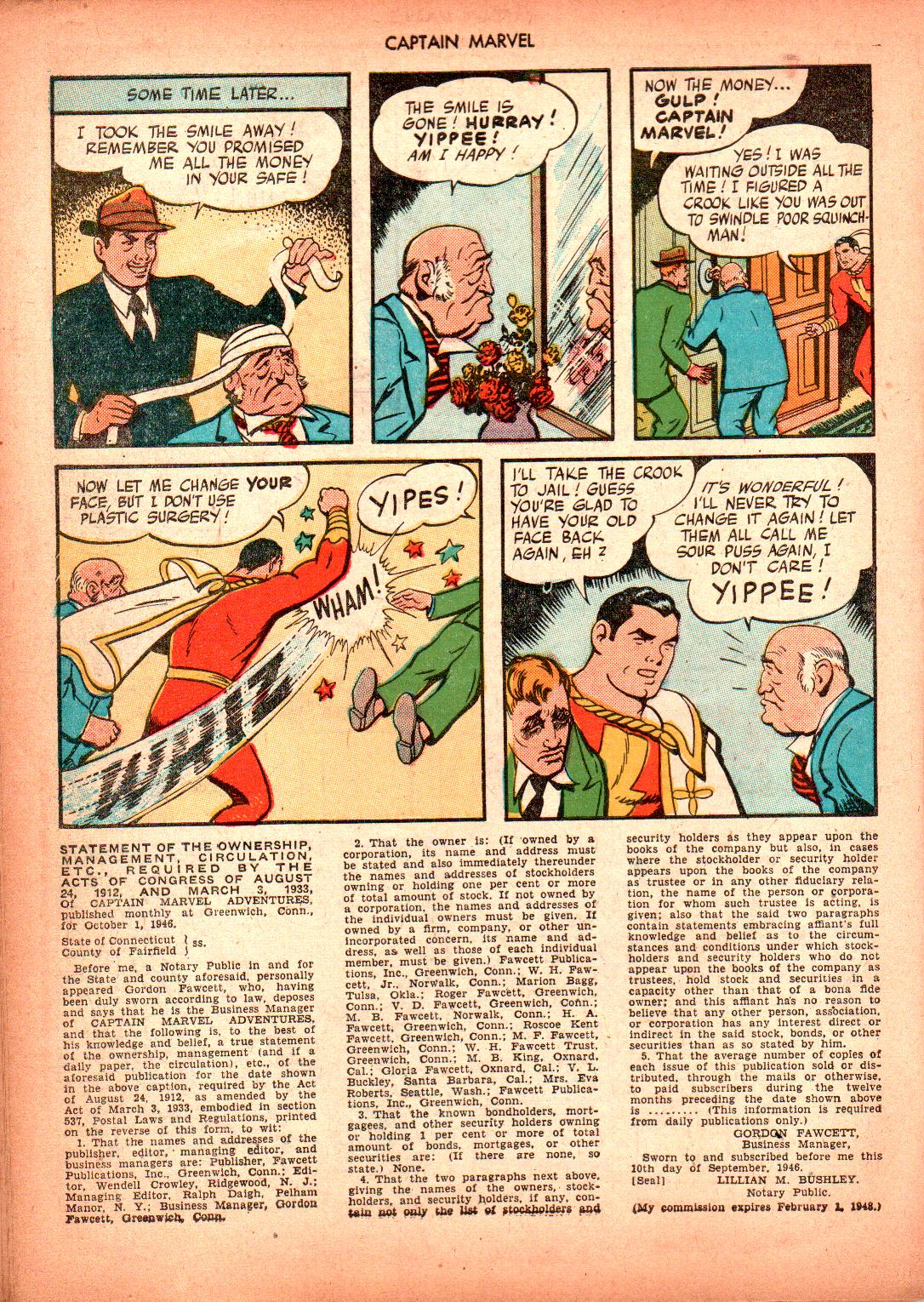 Read online Captain Marvel Adventures comic -  Issue #69 - 22