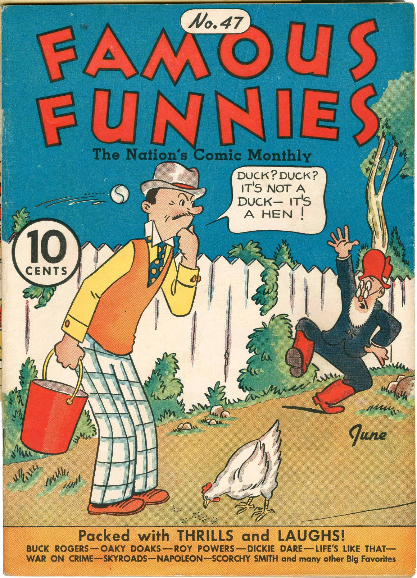 Read online Famous Funnies comic -  Issue #47 - 1