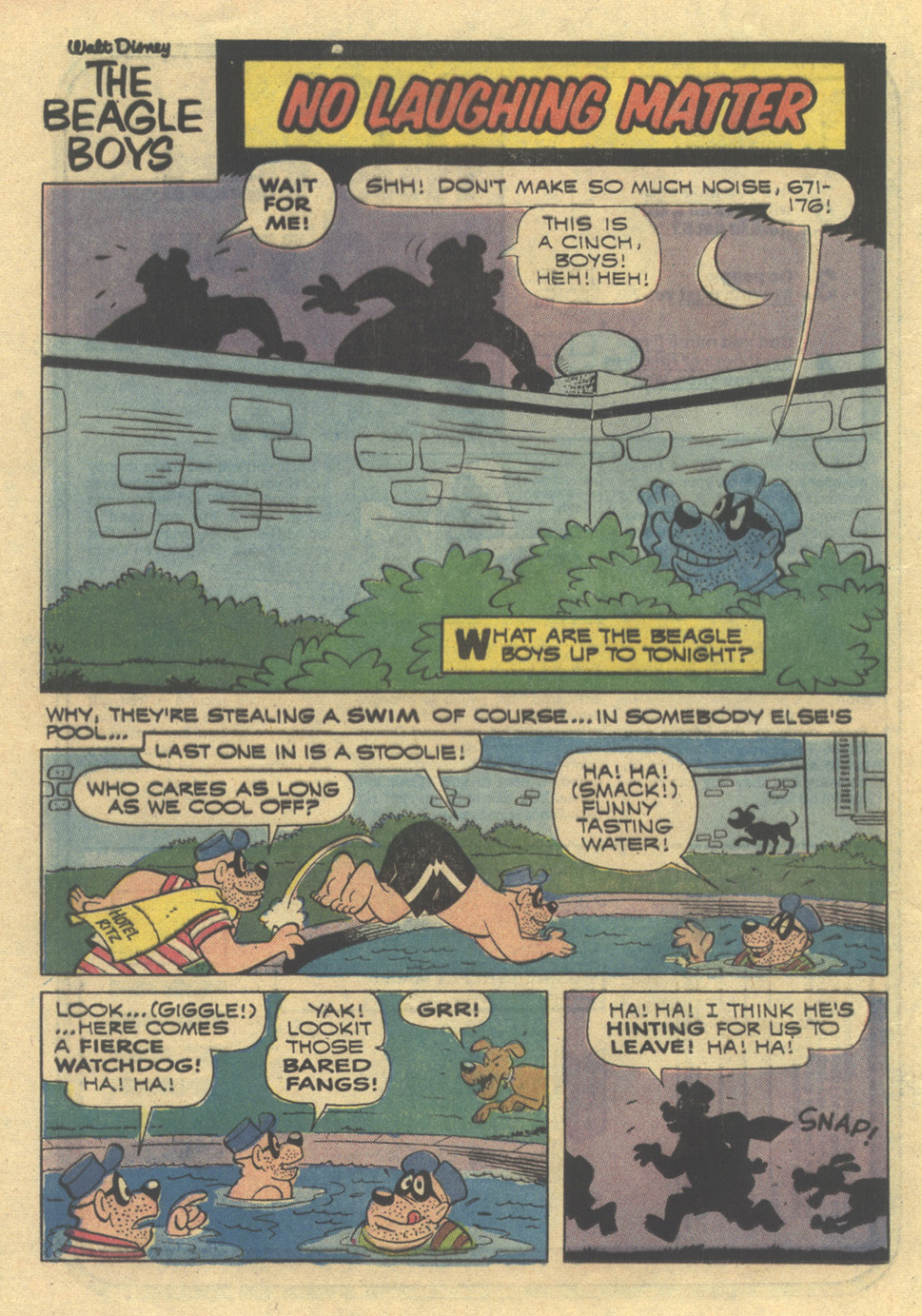 Read online Walt Disney THE BEAGLE BOYS comic -  Issue #18 - 20