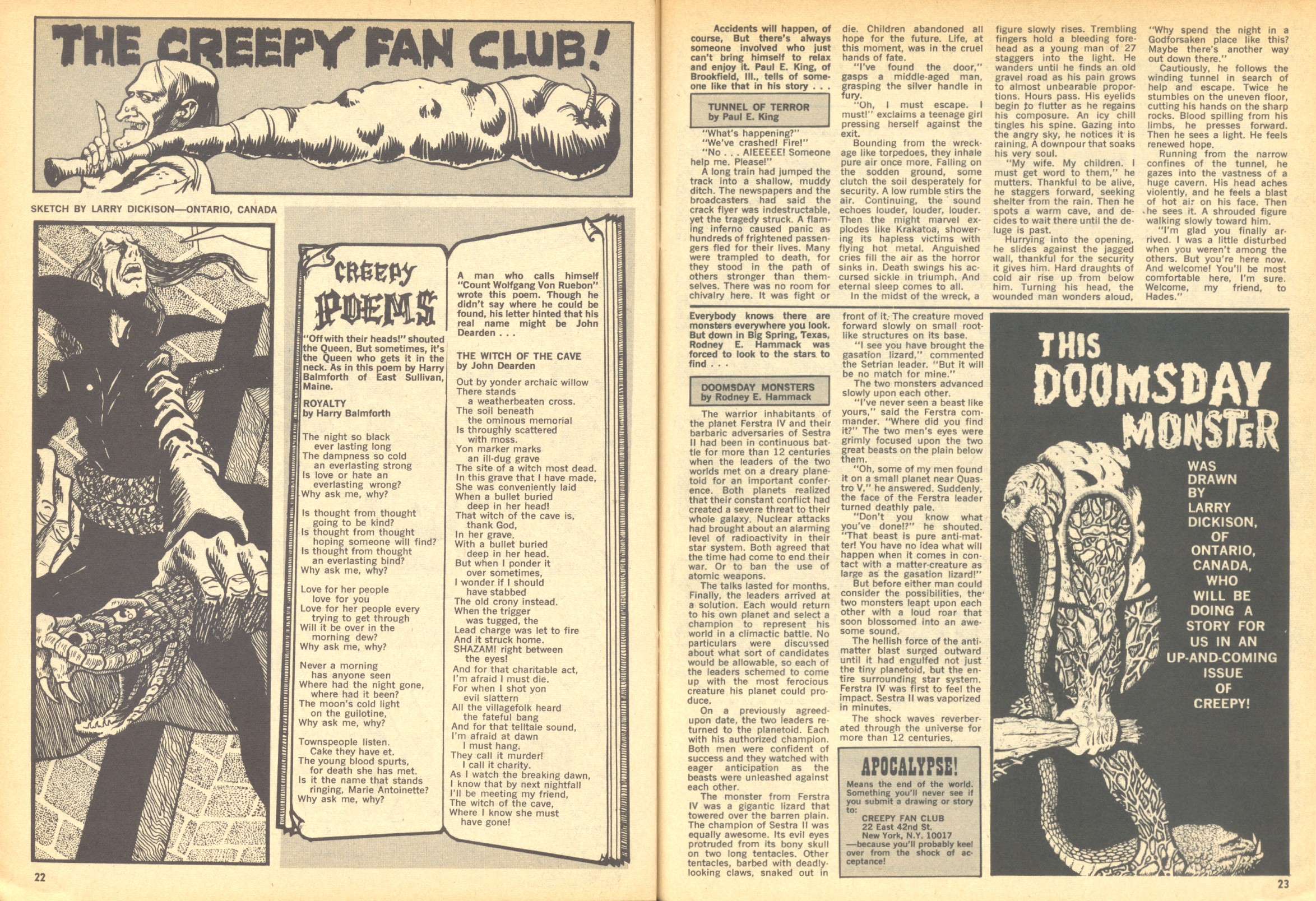 Read online Creepy (1964) comic -  Issue #36 - 22