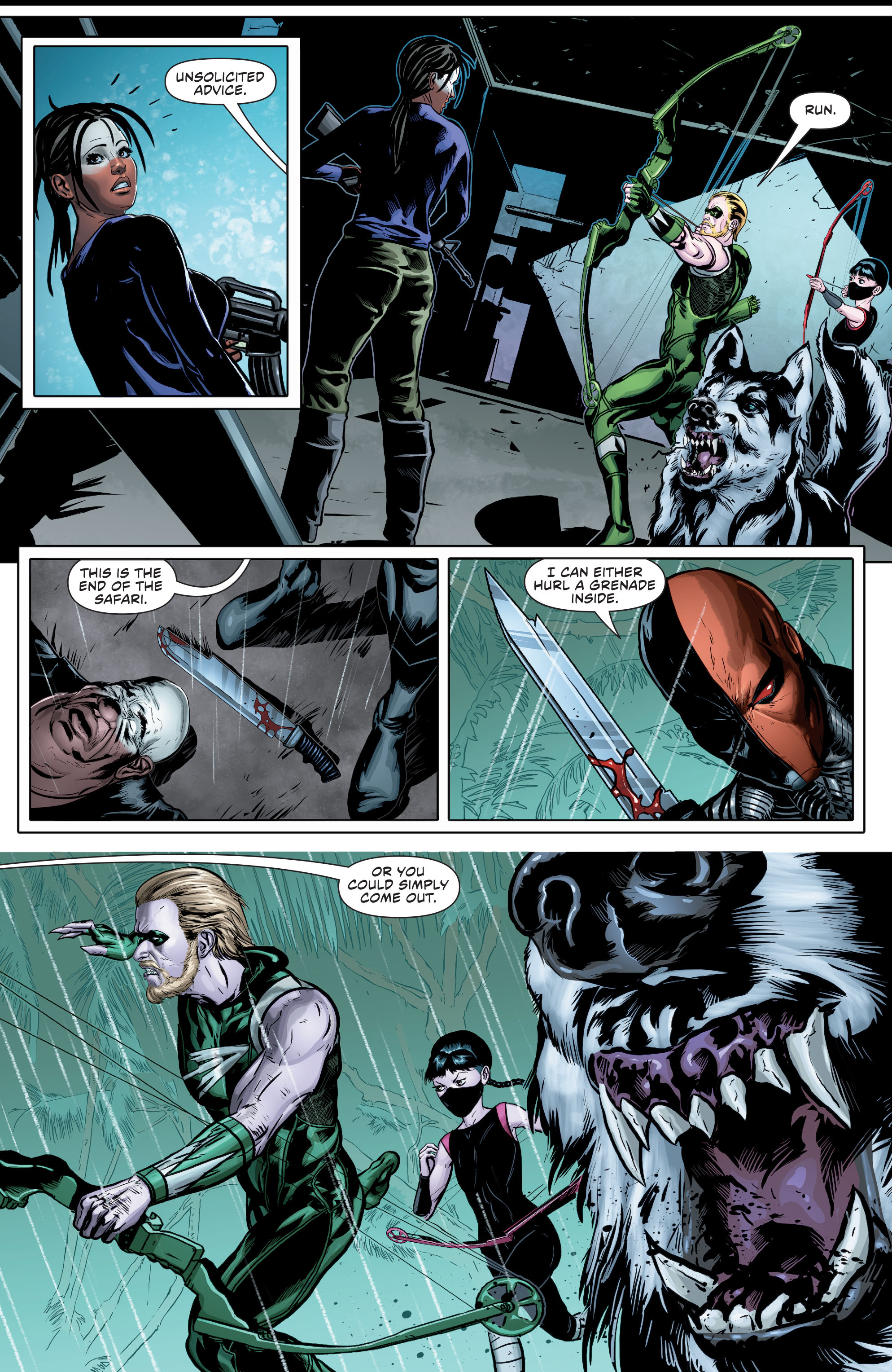 Read online Green Arrow (2011) comic -  Issue #51 - 19