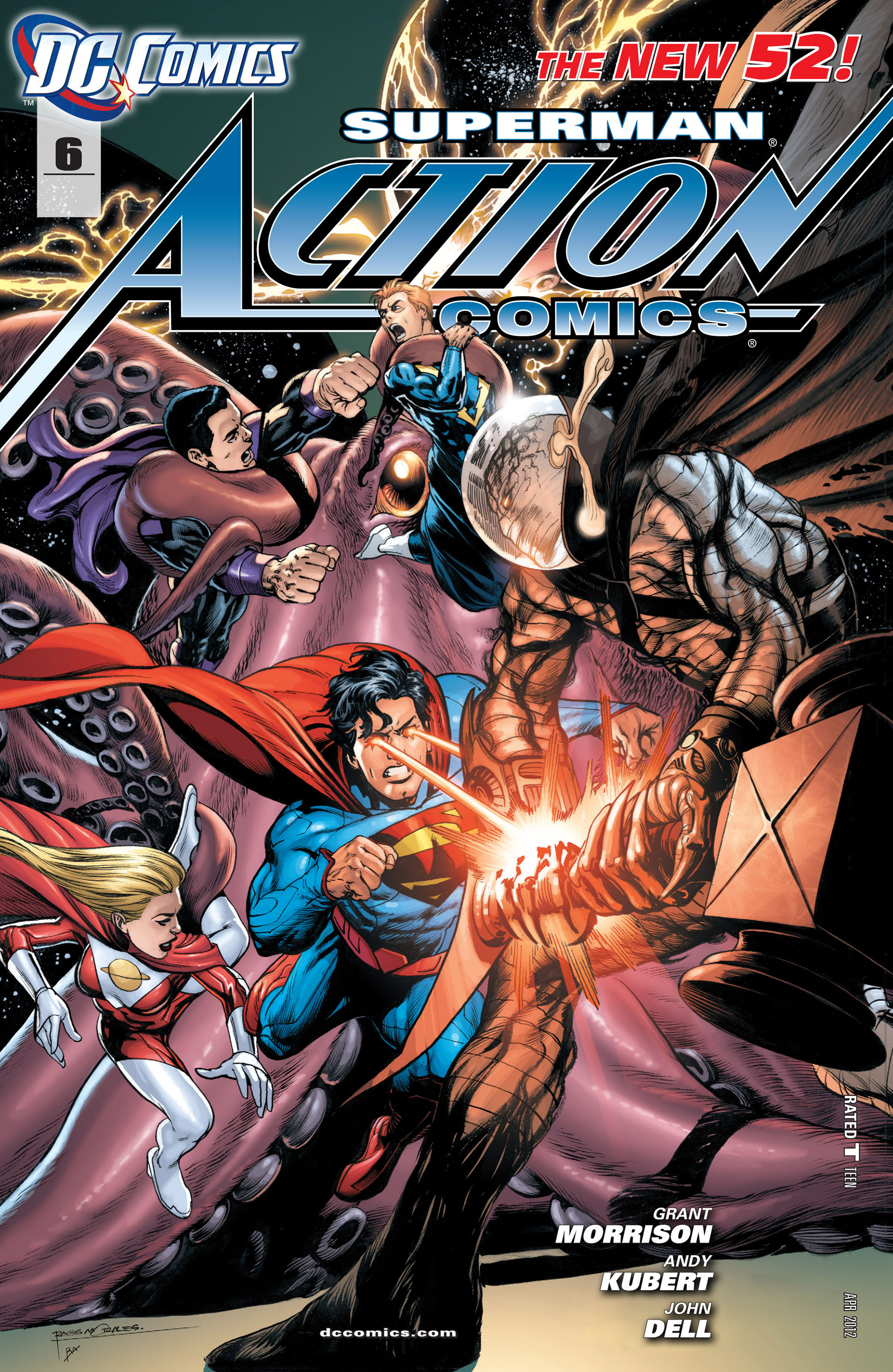 Read online Action Comics (2011) comic -  Issue #6 - 2