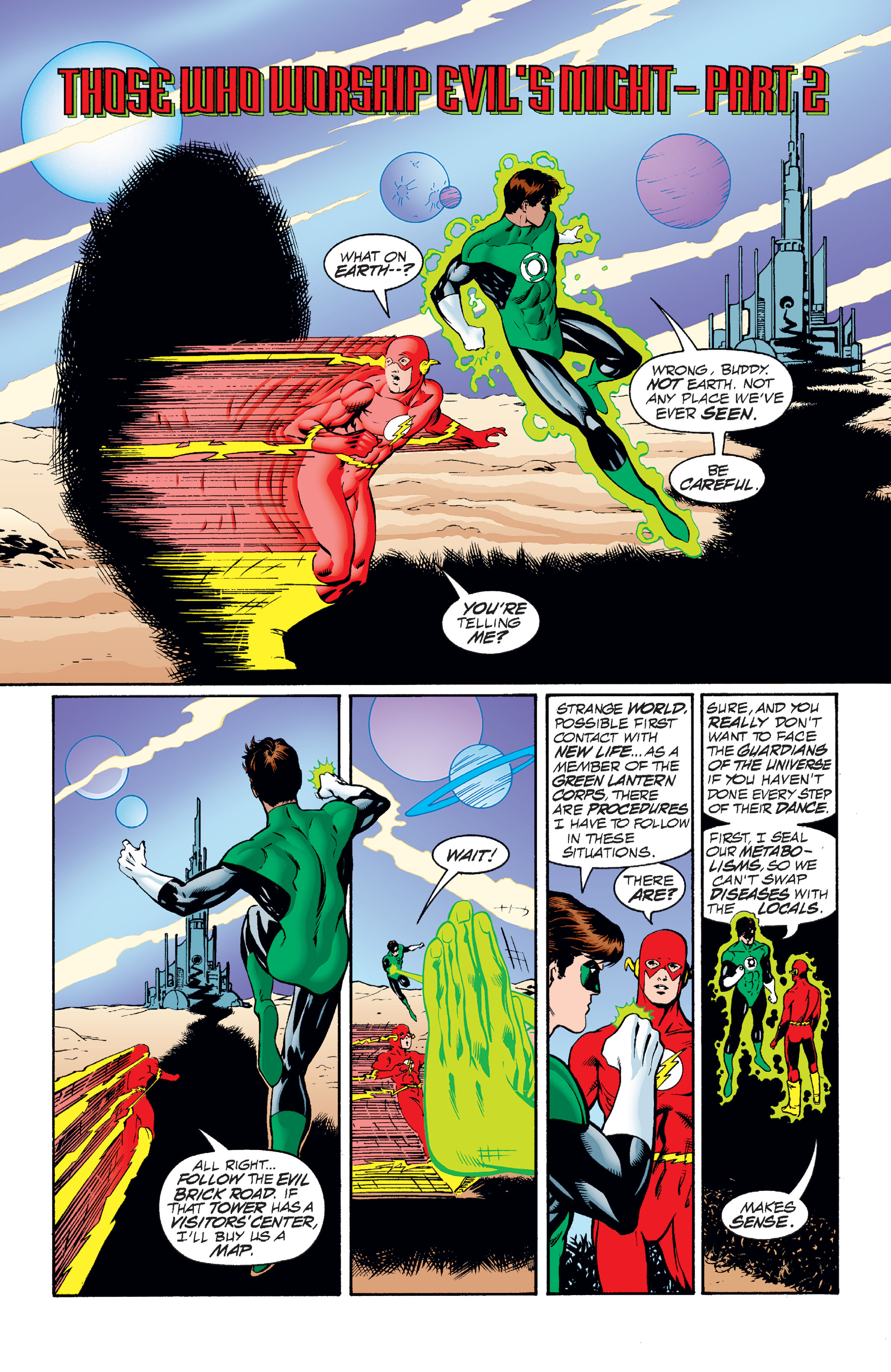 Read online Flash & Green Lantern: The Brave and the Bold comic -  Issue # _Deluxe Edition - 20