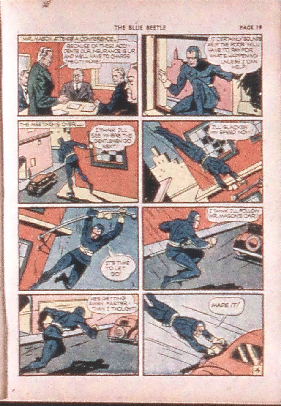 Read online The Blue Beetle comic -  Issue #7 - 21