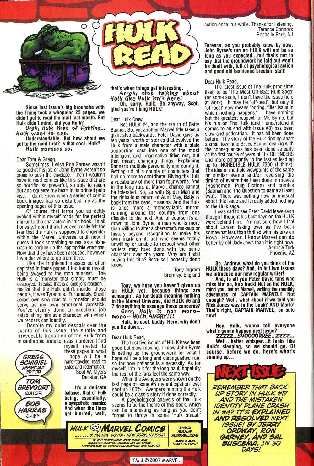 Read online Hulk (1999) comic -  Issue #10 - 34