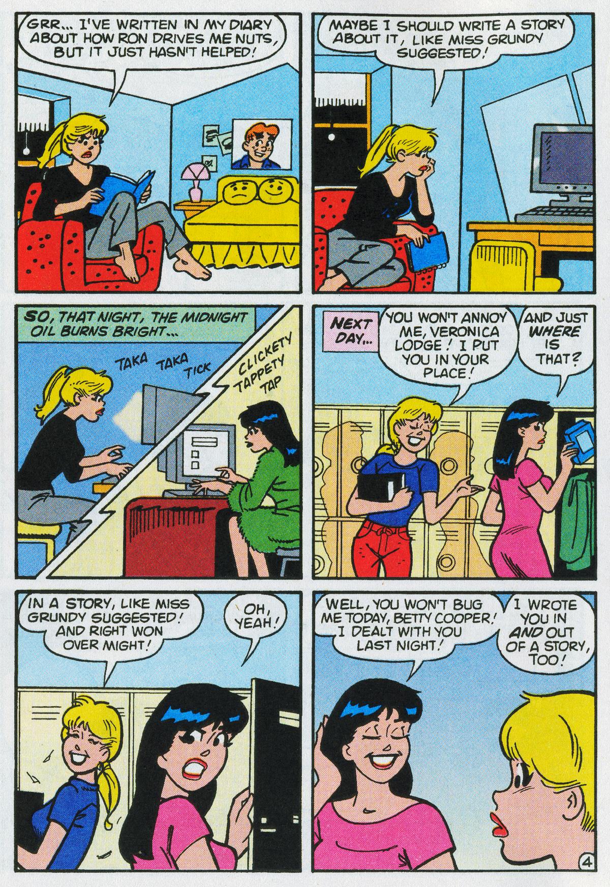Read online Betty and Veronica Digest Magazine comic -  Issue #157 - 57