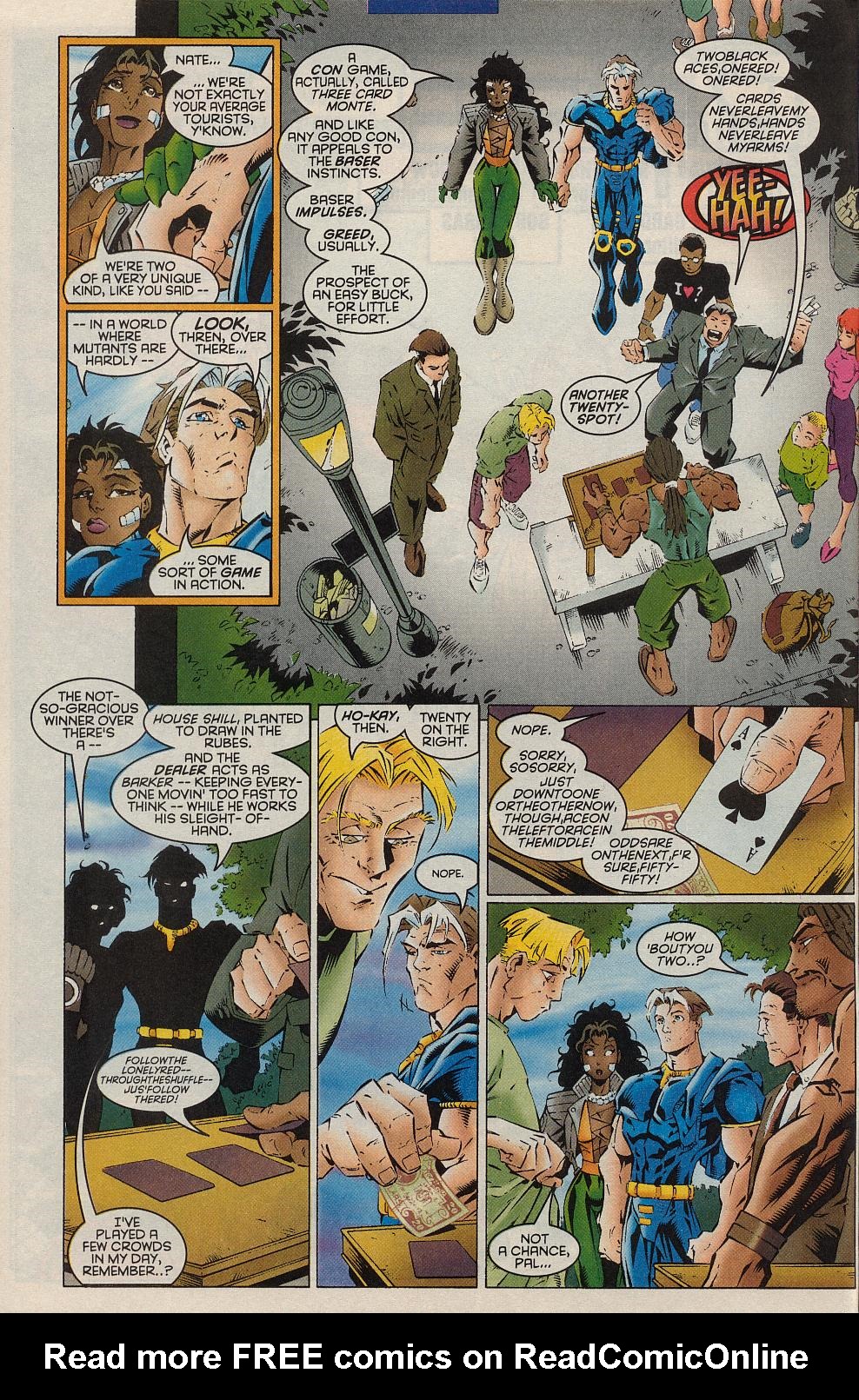 Read online X-Man comic -  Issue #21 - 4