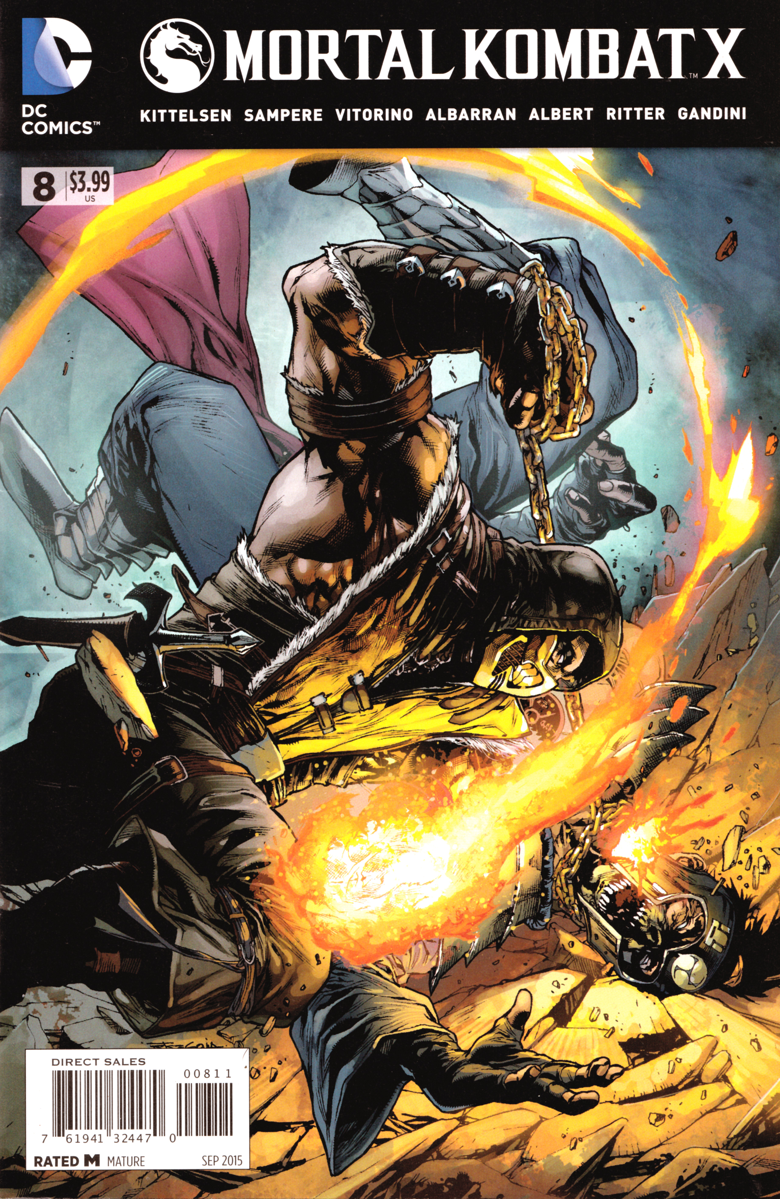 Read online Mortal Kombat X [II] comic -  Issue #8 - 1