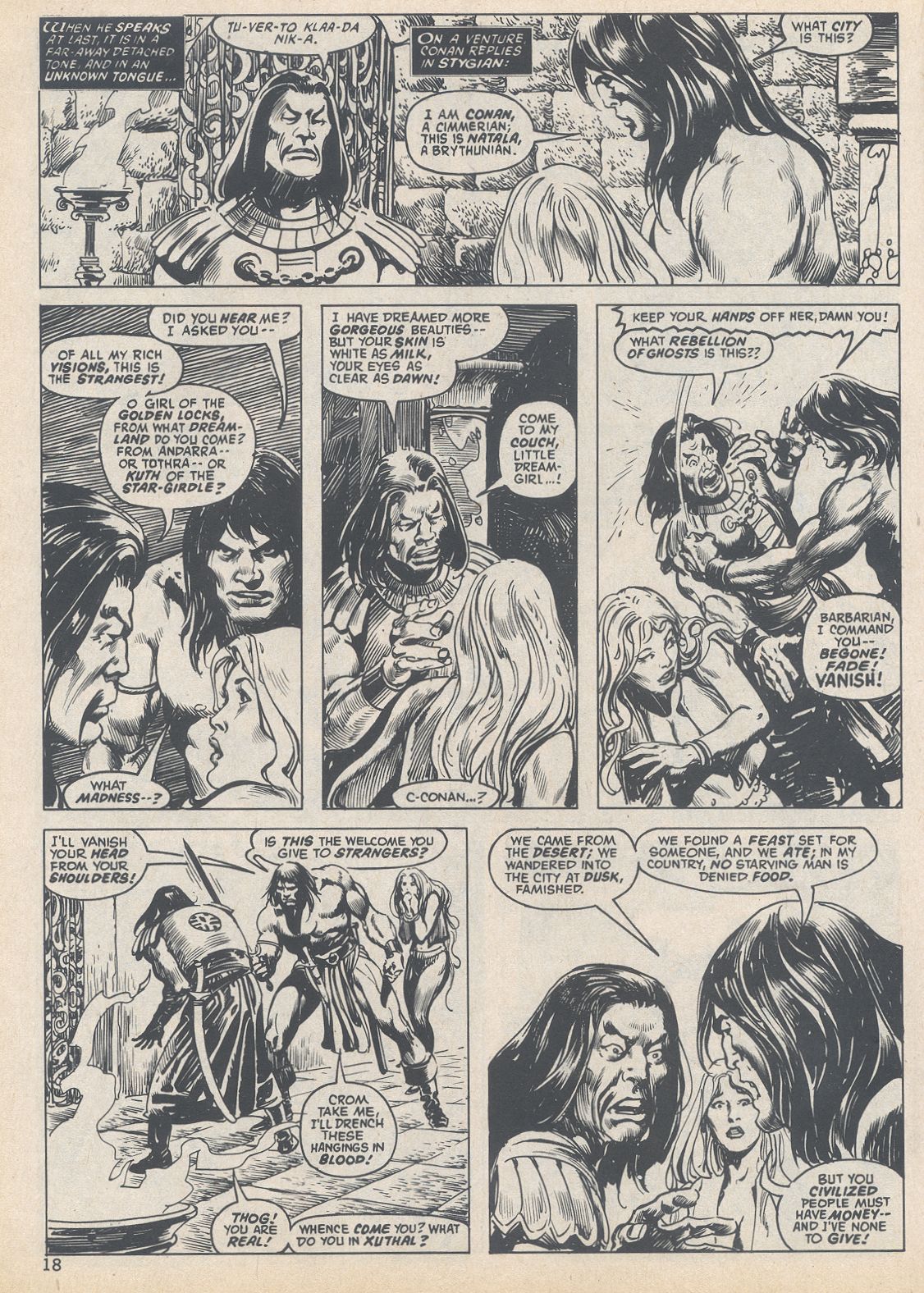 Read online The Savage Sword Of Conan comic -  Issue #20 - 18