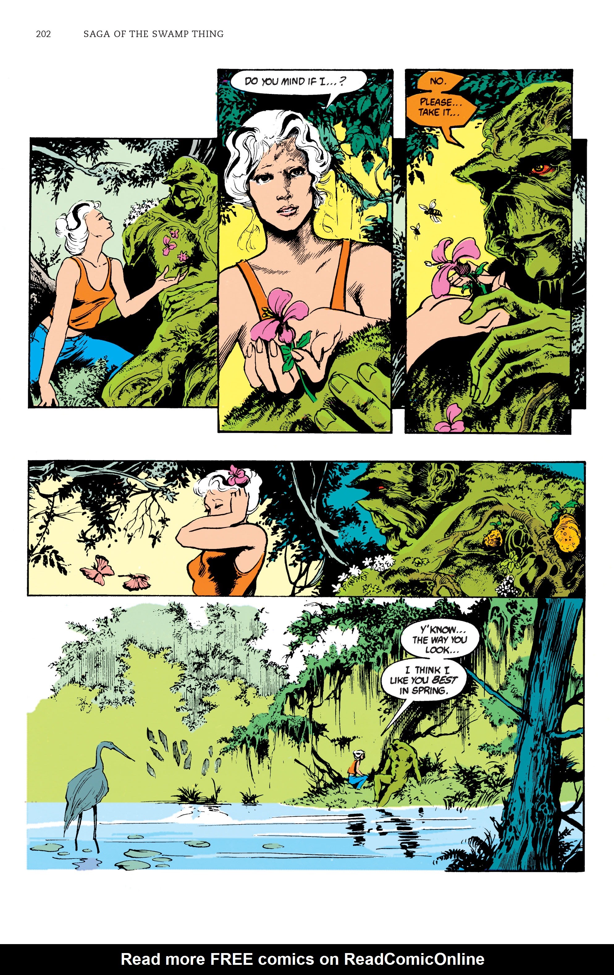 Read online Saga of the Swamp Thing comic -  Issue # TPB 2 (Part 2) - 99