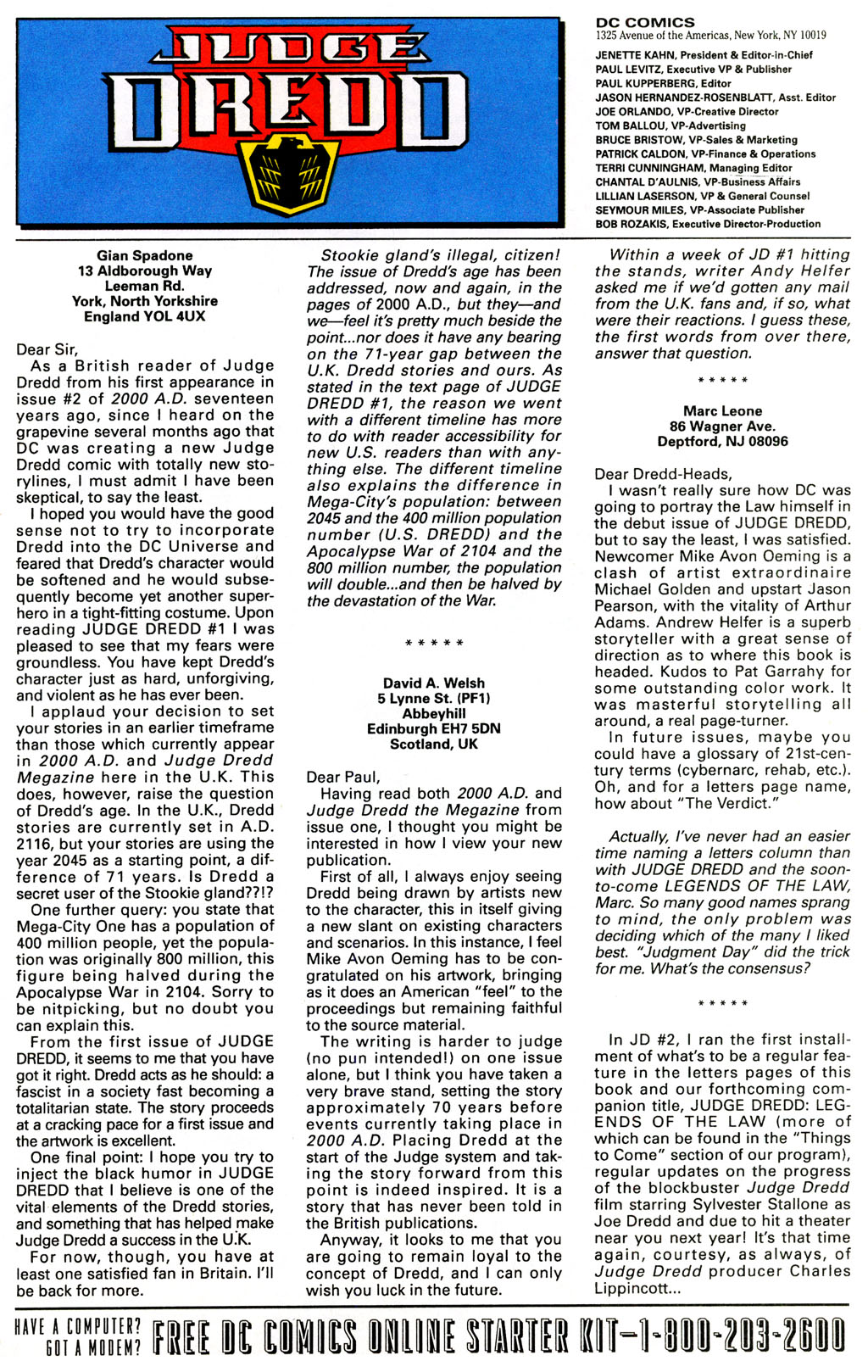 Read online Judge Dredd (1994) comic -  Issue #4 - 26