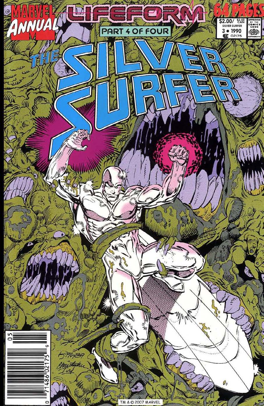 Read online Silver Surfer (1987) comic -  Issue # _Annual 3 - 1