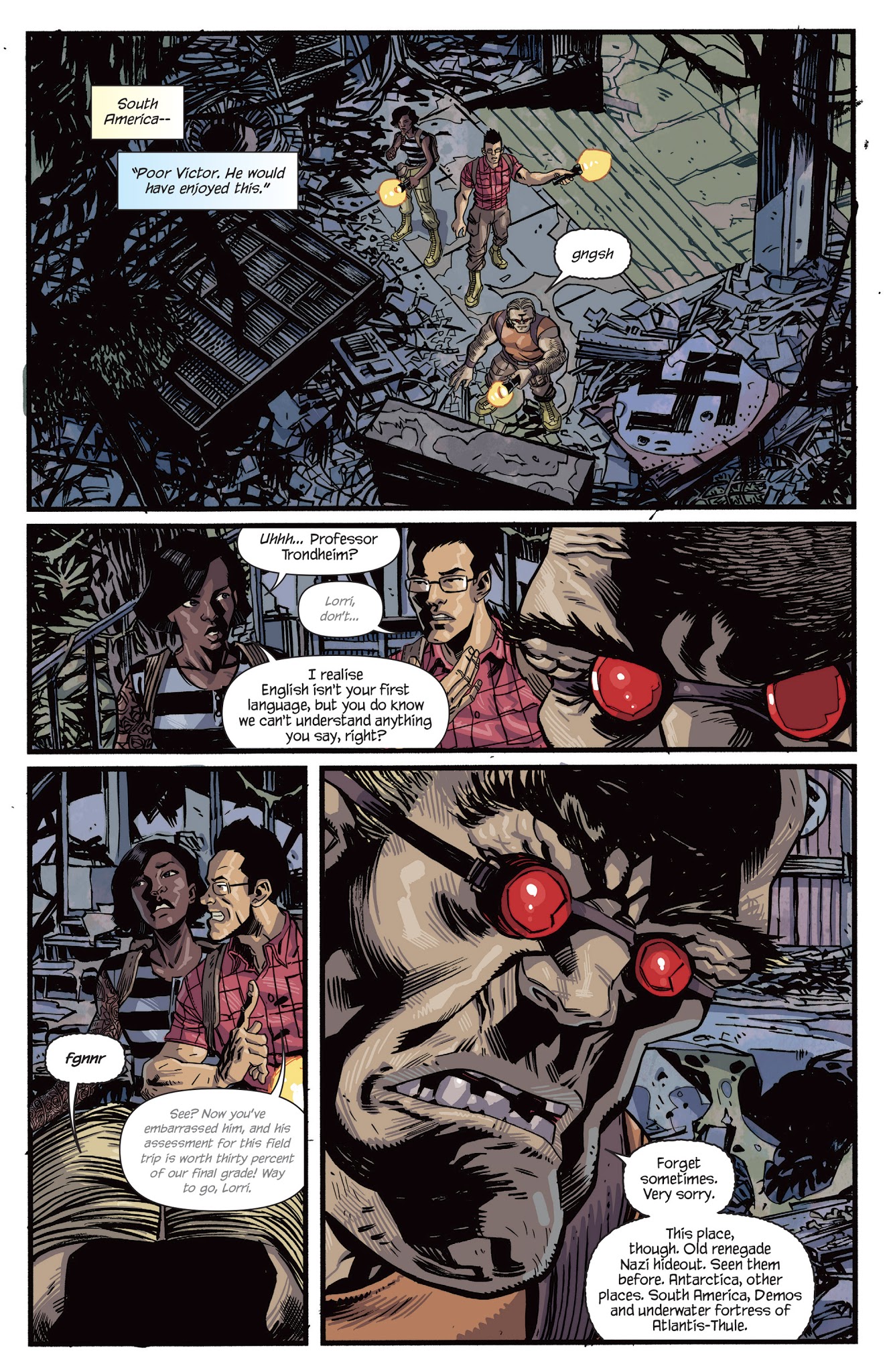 Read online Dept. of Monsterology: Sabbaticals comic -  Issue #2 - 14