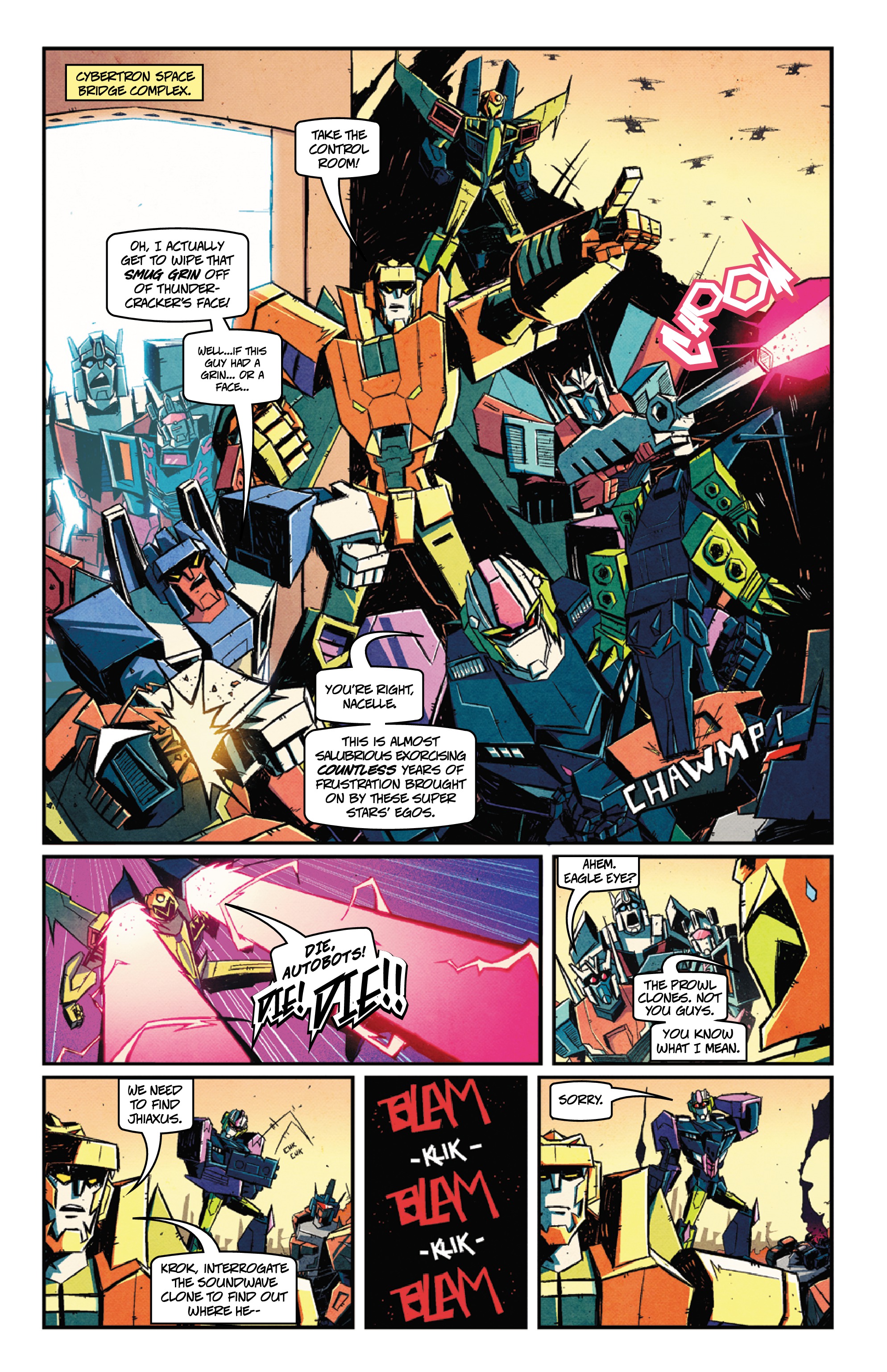 Read online Transformers: Timelines comic -  Issue #9 - 9