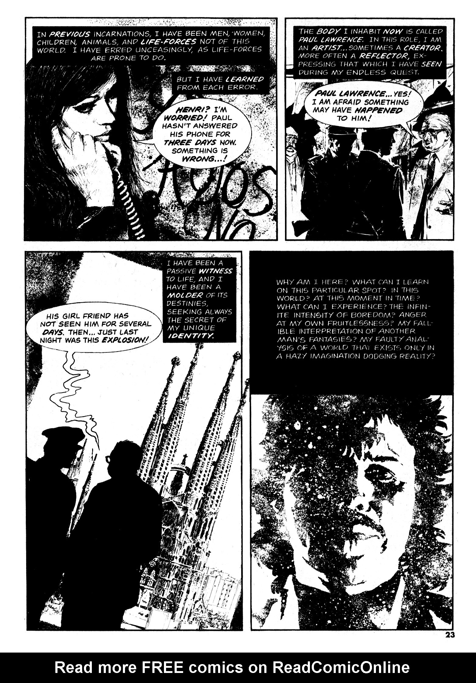 Read online Vampirella (1969) comic -  Issue #44 - 23
