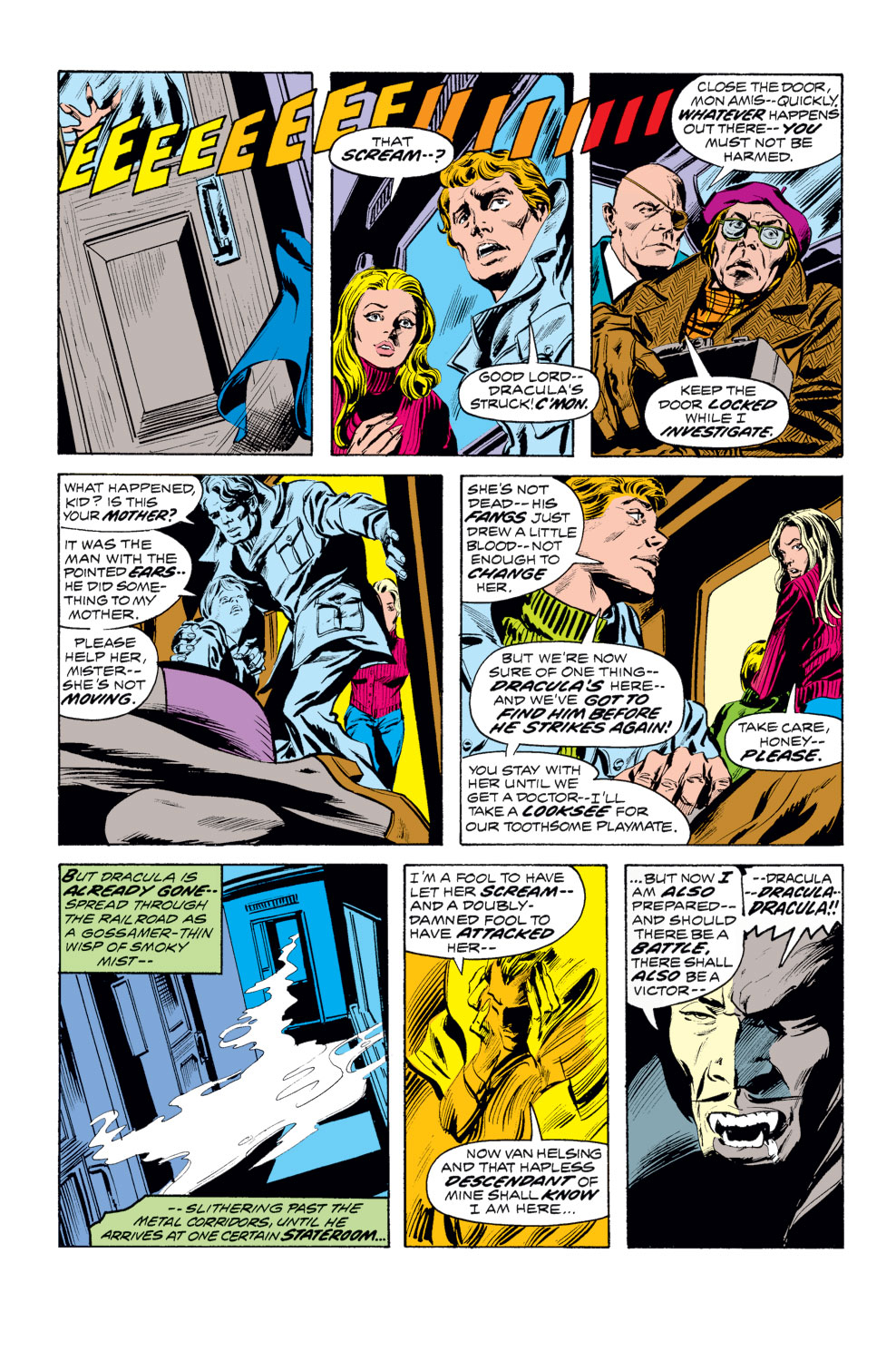 Read online Tomb of Dracula (1972) comic -  Issue #17 - 12