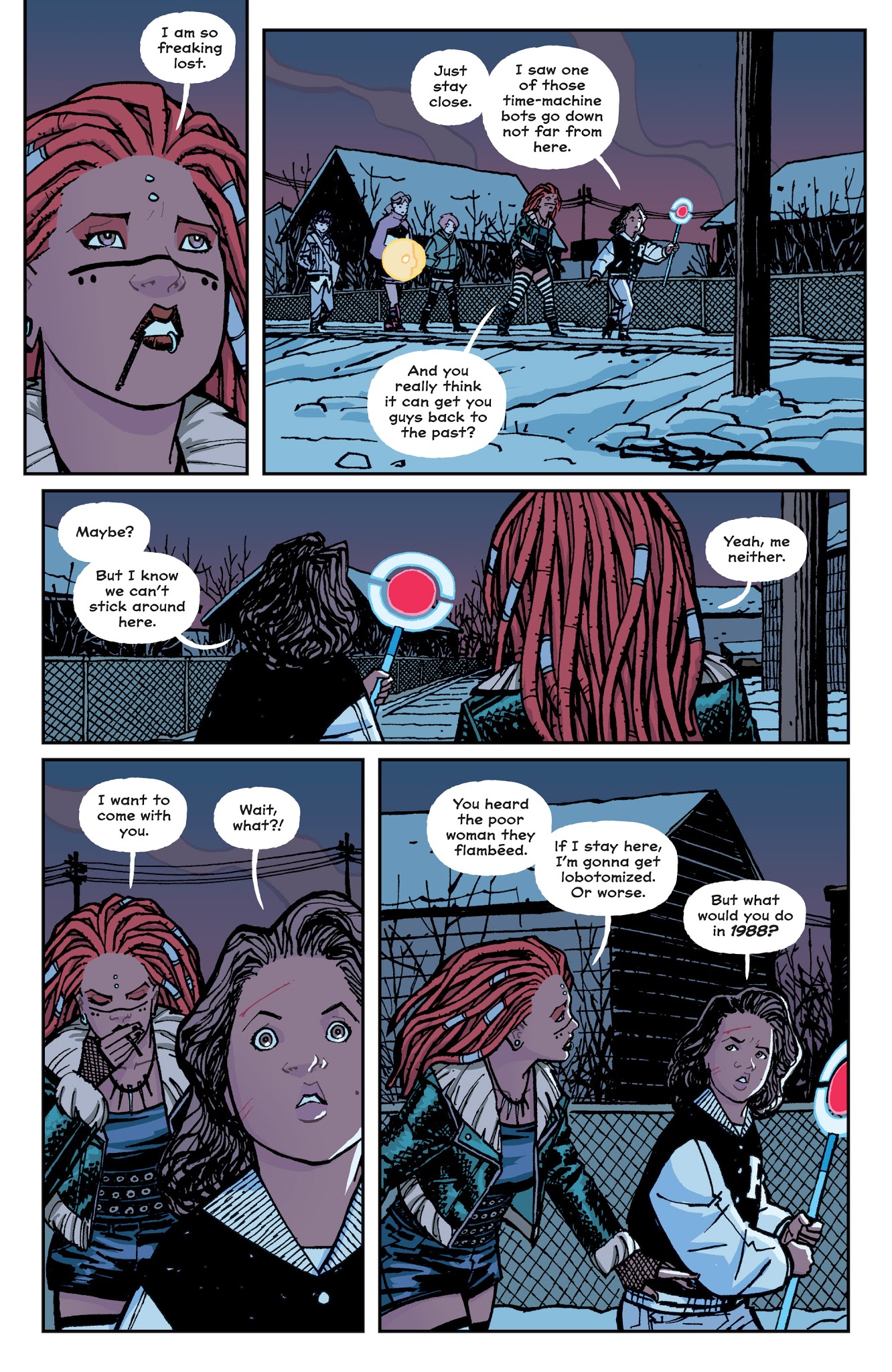 Read online Paper Girls comic -  Issue #20 - 16