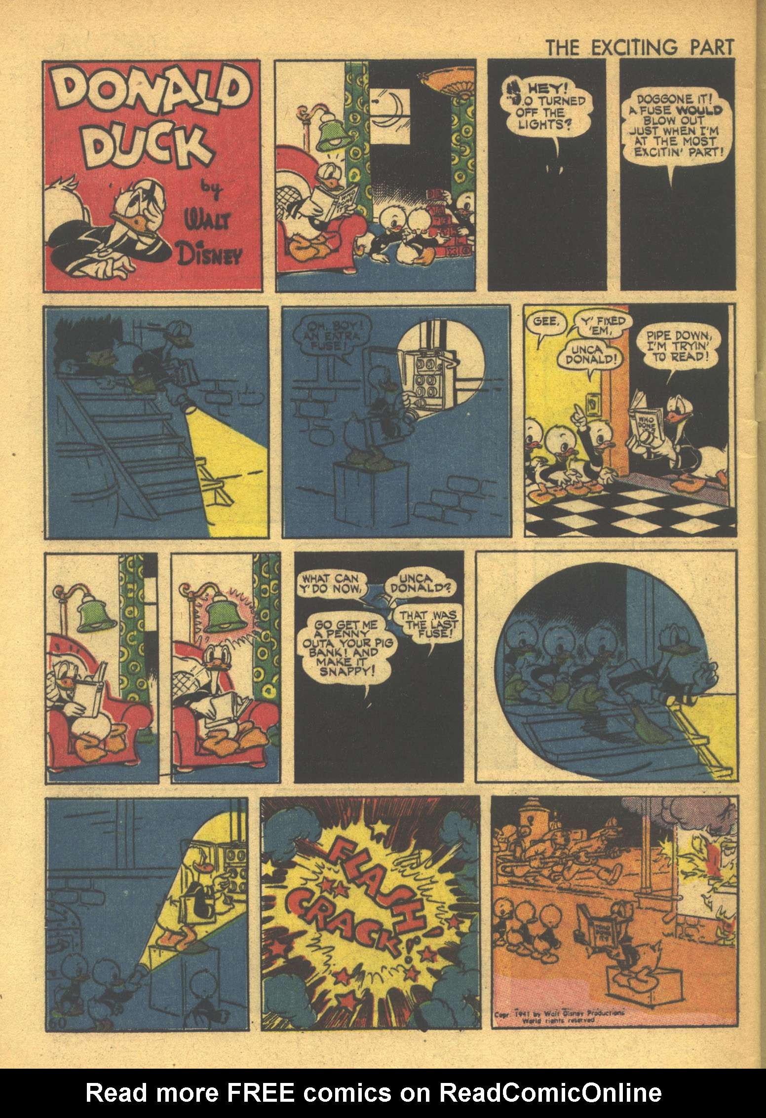 Read online Walt Disney's Comics and Stories comic -  Issue #30 - 62