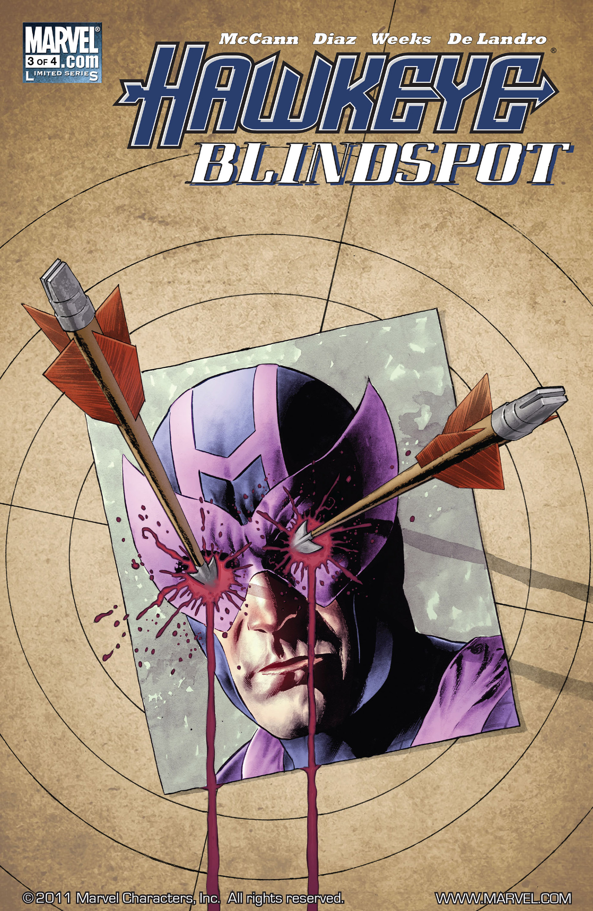 Read online Hawkeye: Blindspot comic -  Issue #3 - 1