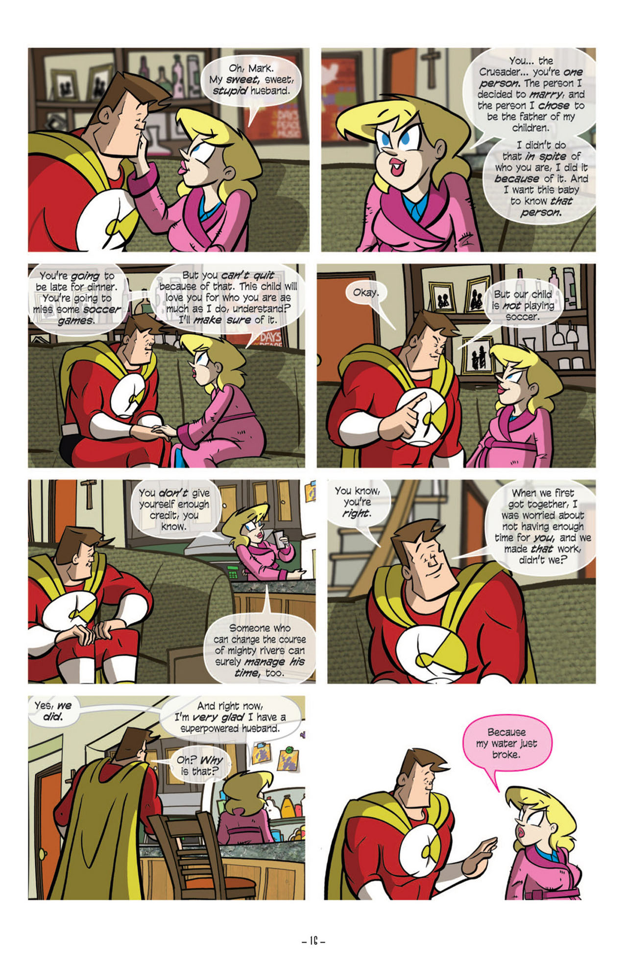Read online Love and Capes: What to Expect comic -  Issue #6 - 18