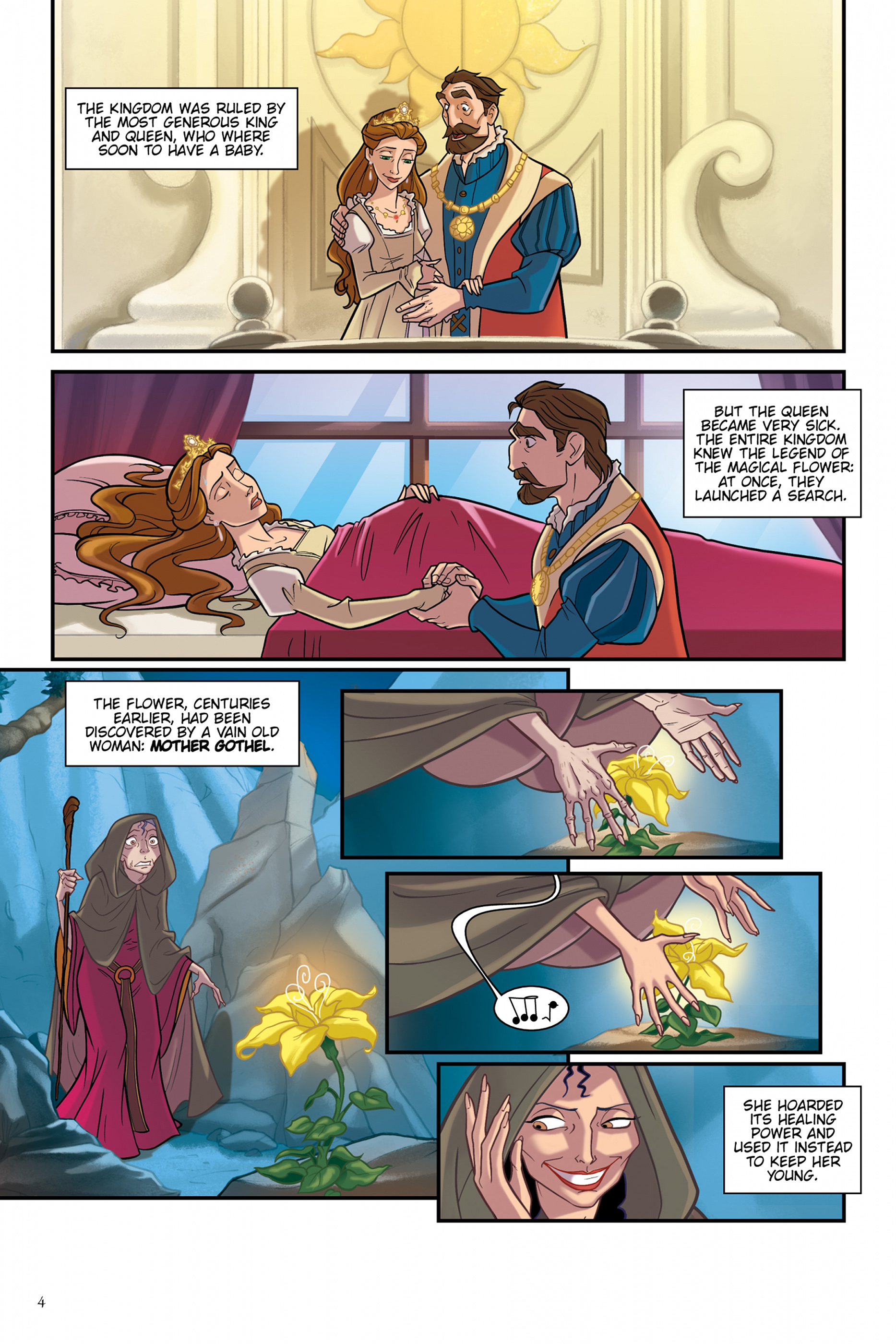 Read online Disney Tangled: The Story of the Movie in Comics comic -  Issue # Full - 6